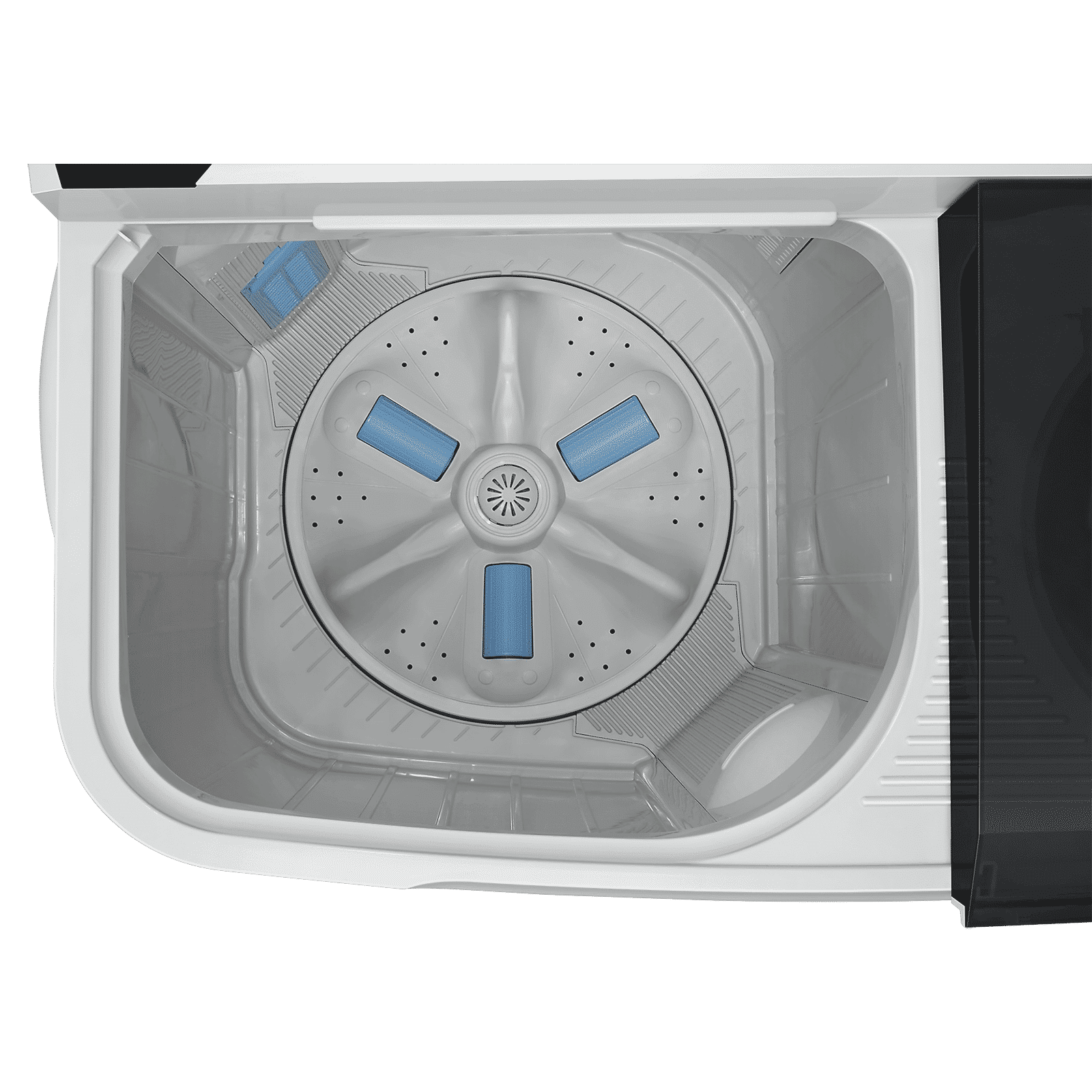 SAMSUNG 10.5 kg 5 Star Semi Automatic Washing Machine with Hexa Storm Pulsator (WT10C4260GG/TL, Light Gray)_7