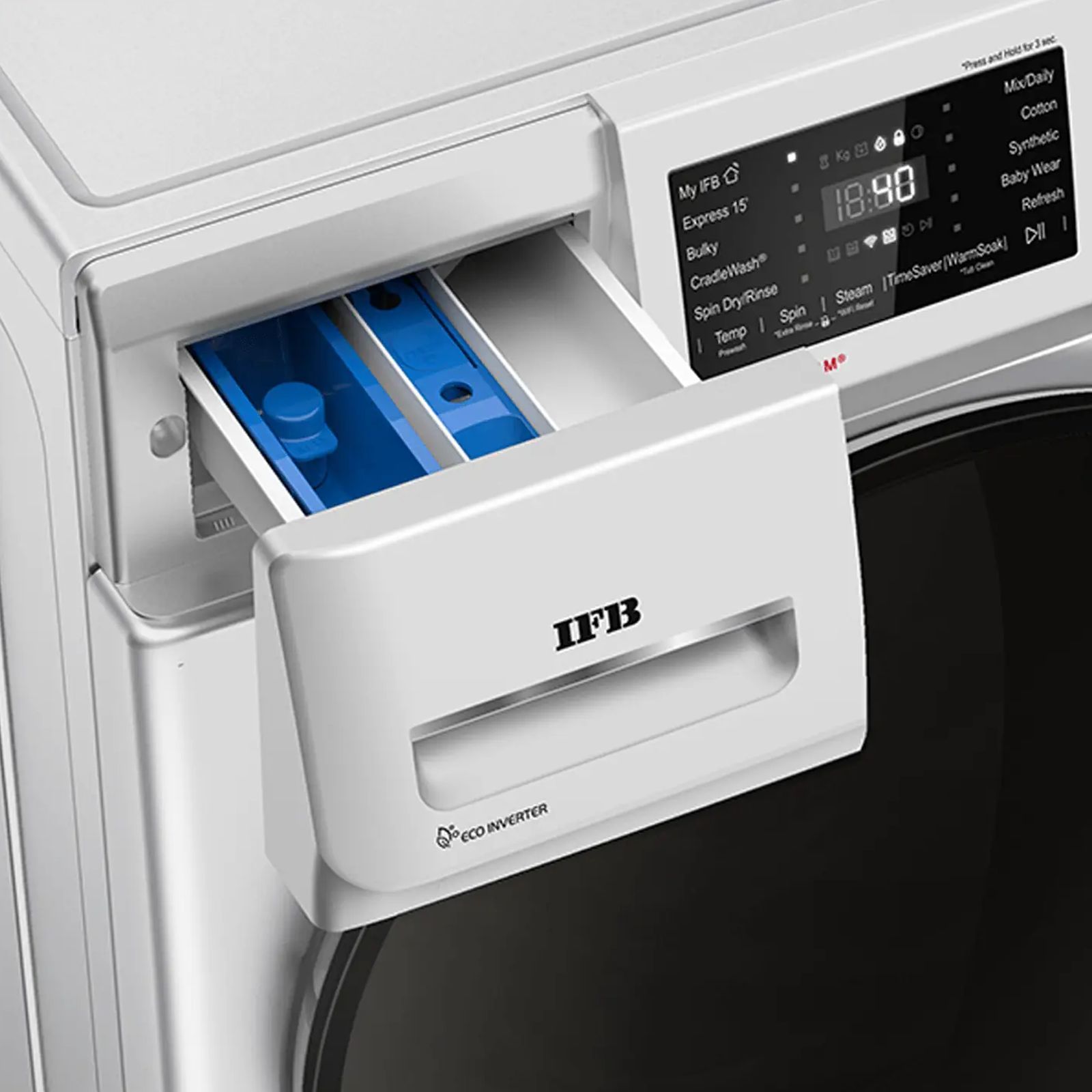 IFB 8 kg 5 Star Wi-Fi Inverter Fully Automatic Front Load Washing Machine (Senator SXN 8014, AI Technology, Rich Silver)_7