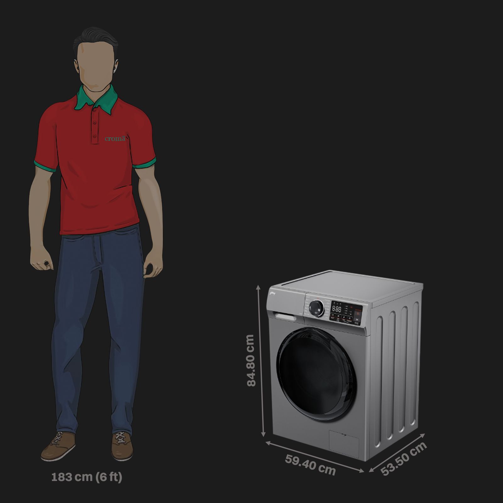 Godrej 10 kg Inverter Fully Automatic Front Load Washing Machine (Eon Celesta, WFEON CEL 1014 IEBT SLSR, In-built Heater, Silver Stream)_3