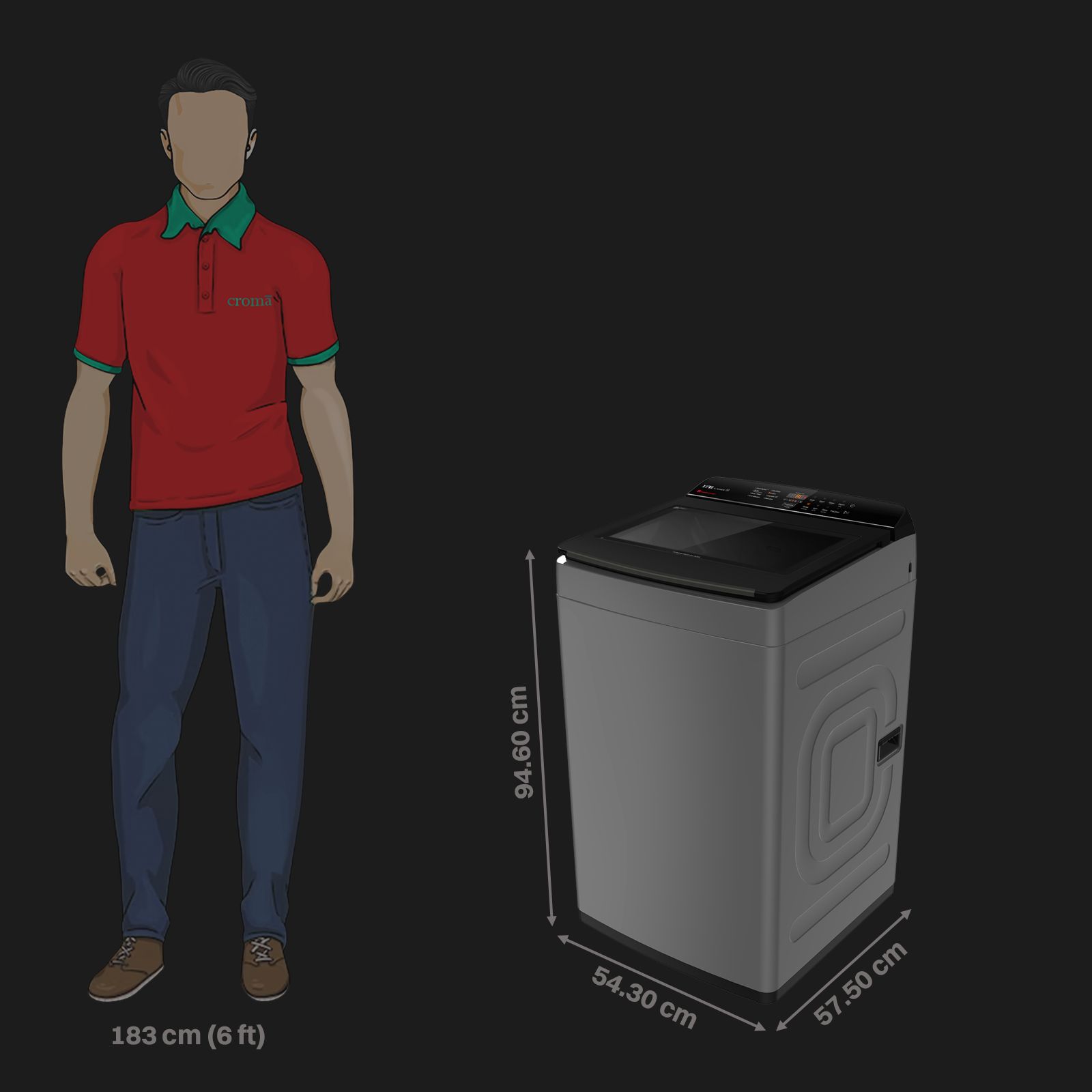 IFB 7 kg 5 Star Fully Automatic Top Load Washing Machine (TL701AG1, Triadic Pulsator, Anthracite Grey)_3