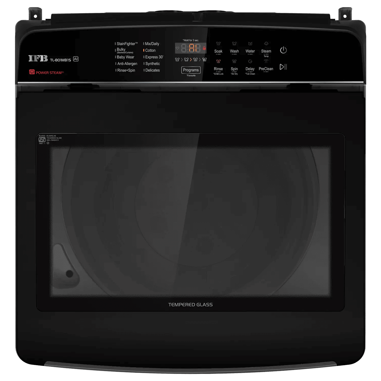 IFB 8 kg 5 Star Fully Automatic Top Load Washing Machine (TL801MB1S, AI Technology, Midnight Black) IFB 8 kg 5 Star Fully Automatic Top Load Washing Machine (TL801MB1S, AI Technology, Midnight Black)_4