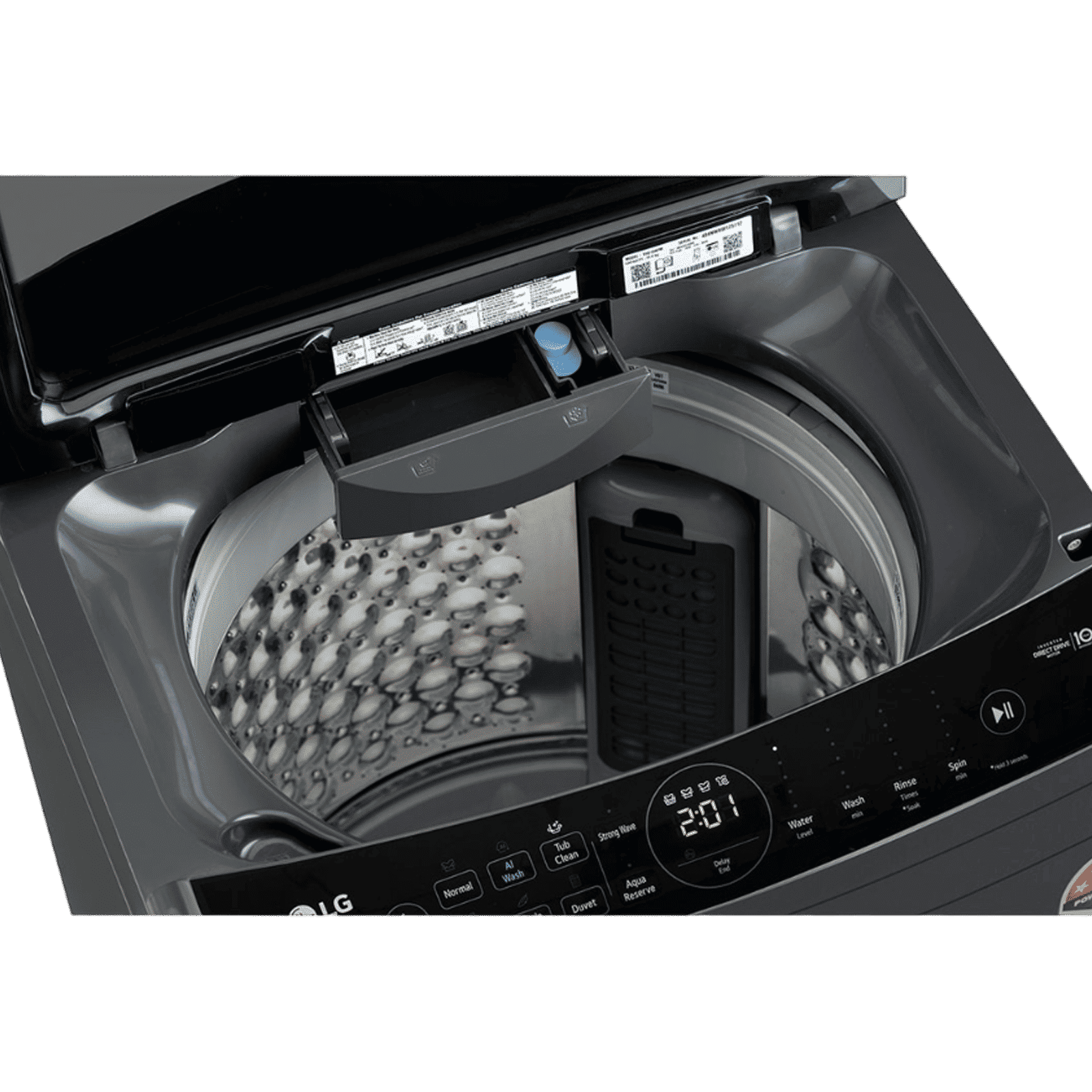 LG 10 kg 5 Star Fully Automatic Top Load Washing Machine (THD10NPM, AI Direct Drive, Middle Black)_15