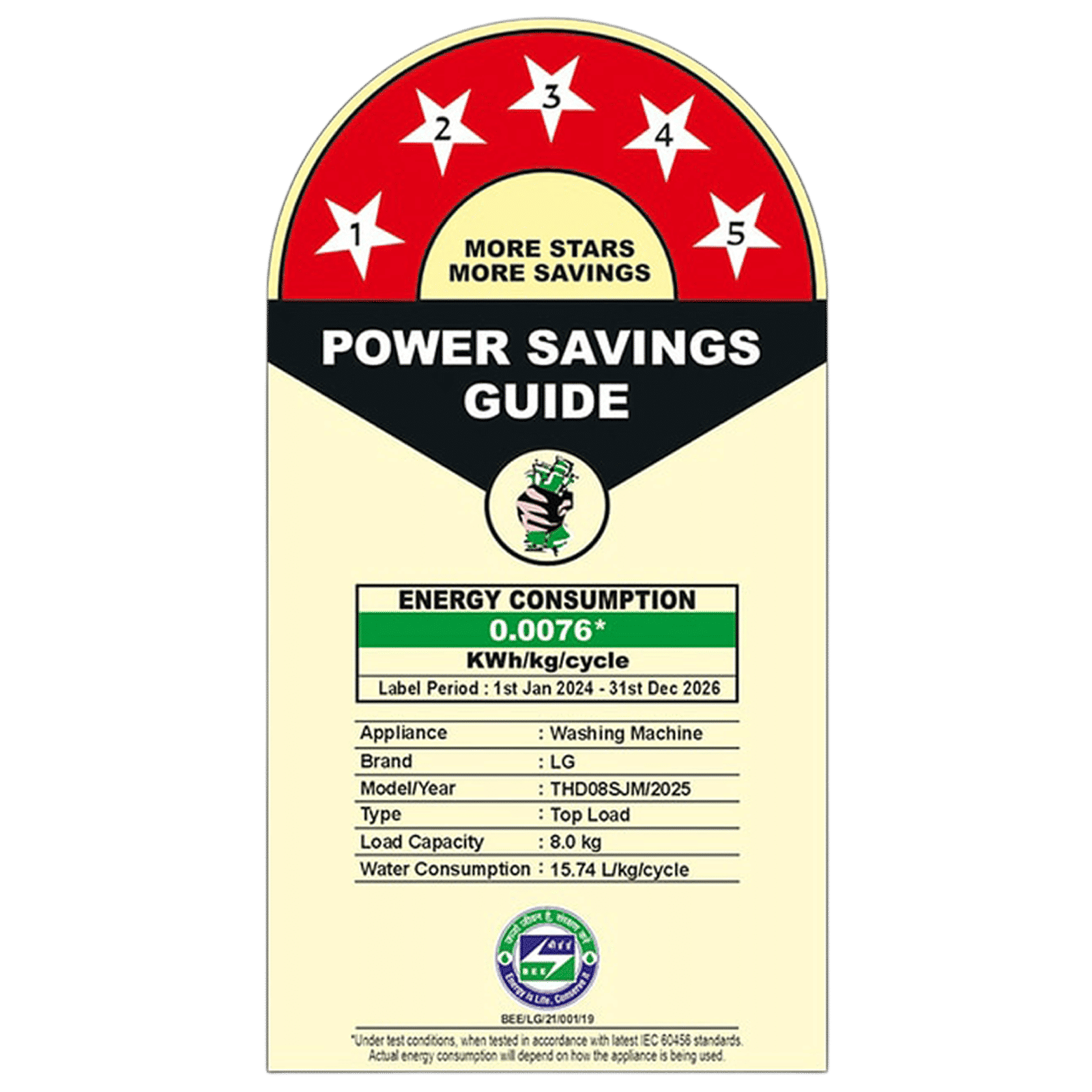 LG 8 kg 5 Star Fully Automatic Top Load Washing Machine (THD08SJM, AI Direct Drive, Middle Black) LG 8 kg 5 Star Fully Automatic Top Load Washing Machine (THD08SJM, AI Direct Drive, Middle Black)_13