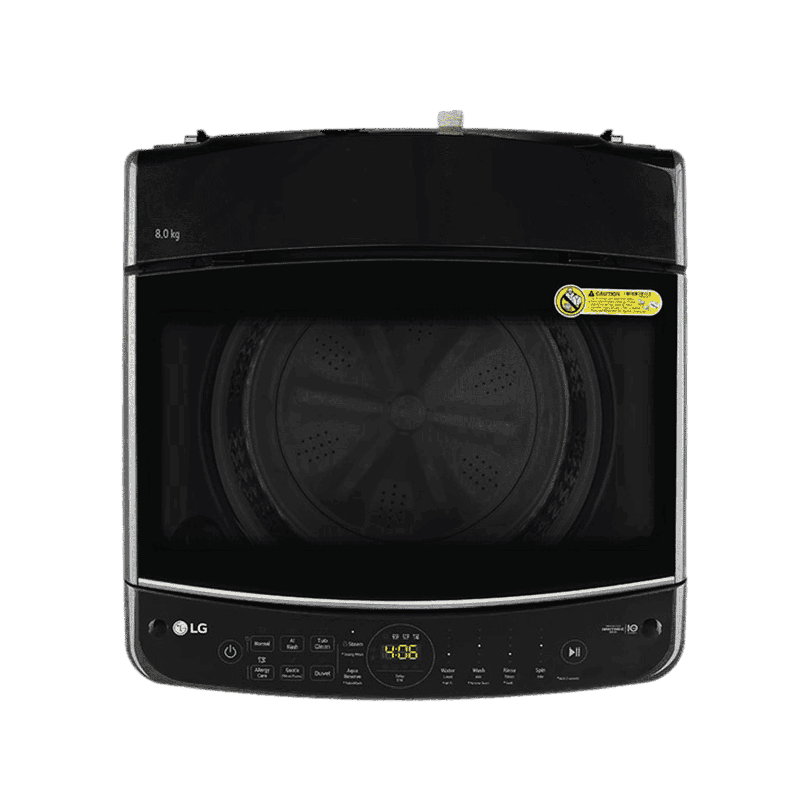 LG 8 kg 5 Star Fully Automatic Top Load Washing Machine (THD08SJM, AI Direct Drive, Middle Black)_4