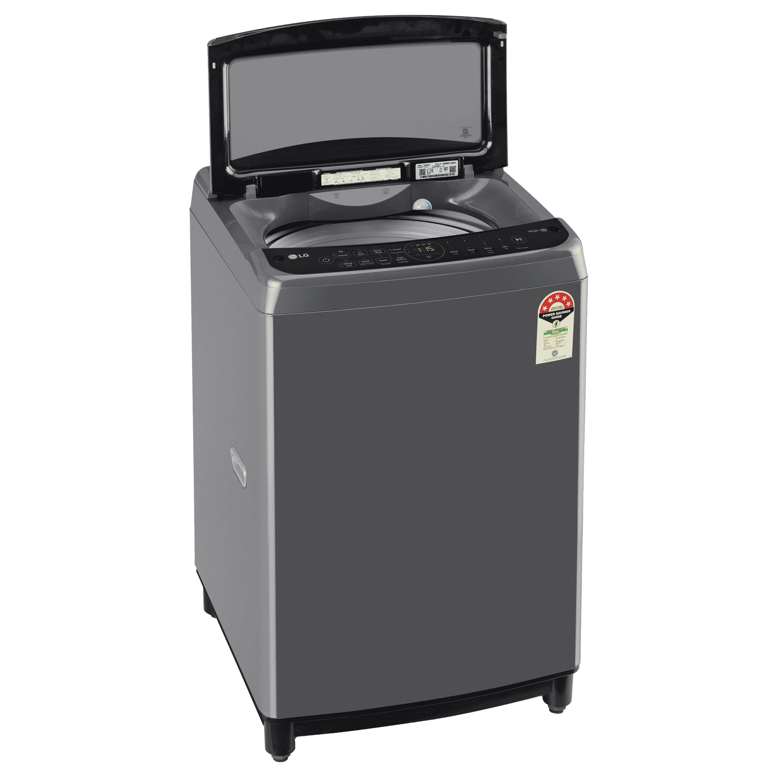 LG 8 kg 5 Star Fully Automatic Top Load Washing Machine (THD08SJM, AI Direct Drive, Middle Black)_7