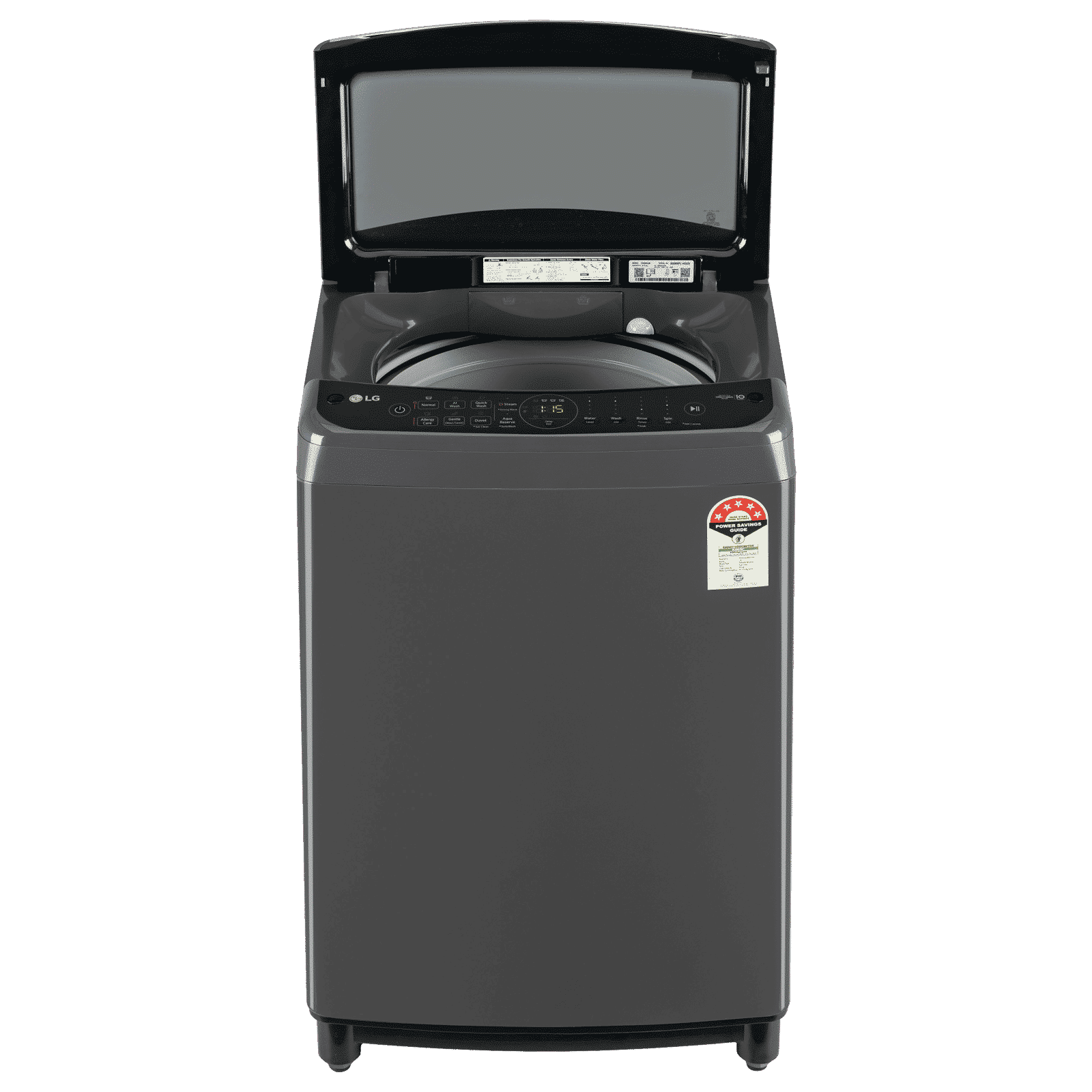 LG 8 kg 5 Star Fully Automatic Top Load Washing Machine (THD08SJM, AI Direct Drive, Middle Black) LG 8 kg 5 Star Fully Automatic Top Load Washing Machine (THD08SJM, AI Direct Drive, Middle Black)_8
