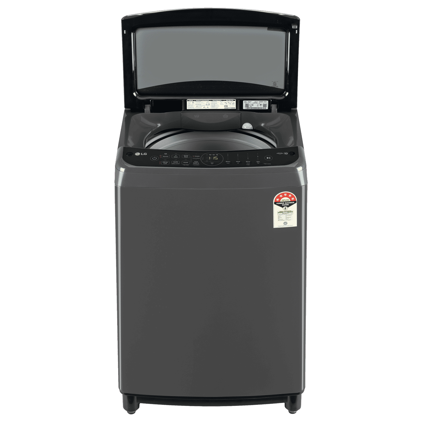 LG 8 kg 5 Star Fully Automatic Top Load Washing Machine (THD08SJM, AI Direct Drive, Middle Black)_8