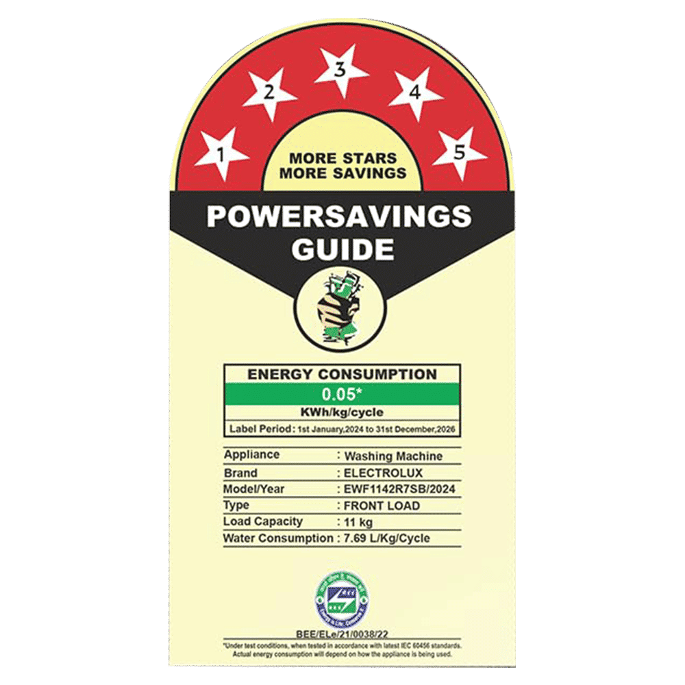 Electrolux 11 kg 5 Star Wifi Inverter Fully Automatic Front Load Washing Machine (Ultimate Care 700, EWF1142R7SB, Woolmark Approved, Onyx Dark Silver)_8