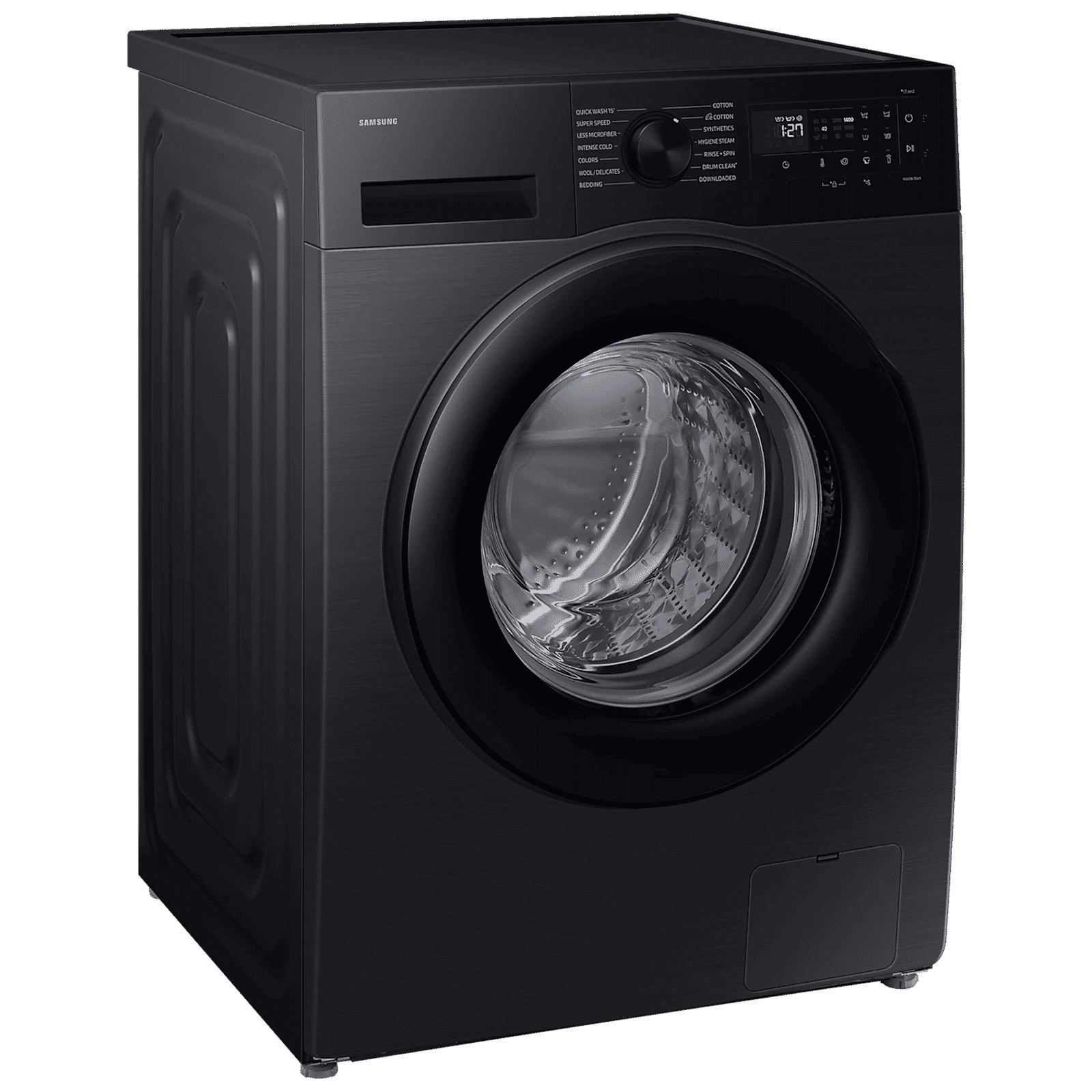 SAMSUNG 12 kg 5 Star Wi-Fi Inverter Fully Automatic Front Load Washing Machine (WW12DG5B24ABTL, AI EcoBubble, Black) SAMSUNG 12 kg 5 Star Wi-Fi Inverter Fully Automatic Front Load Washing Machine (WW12DG5B24ABTL, AI EcoBubble, Black)_5