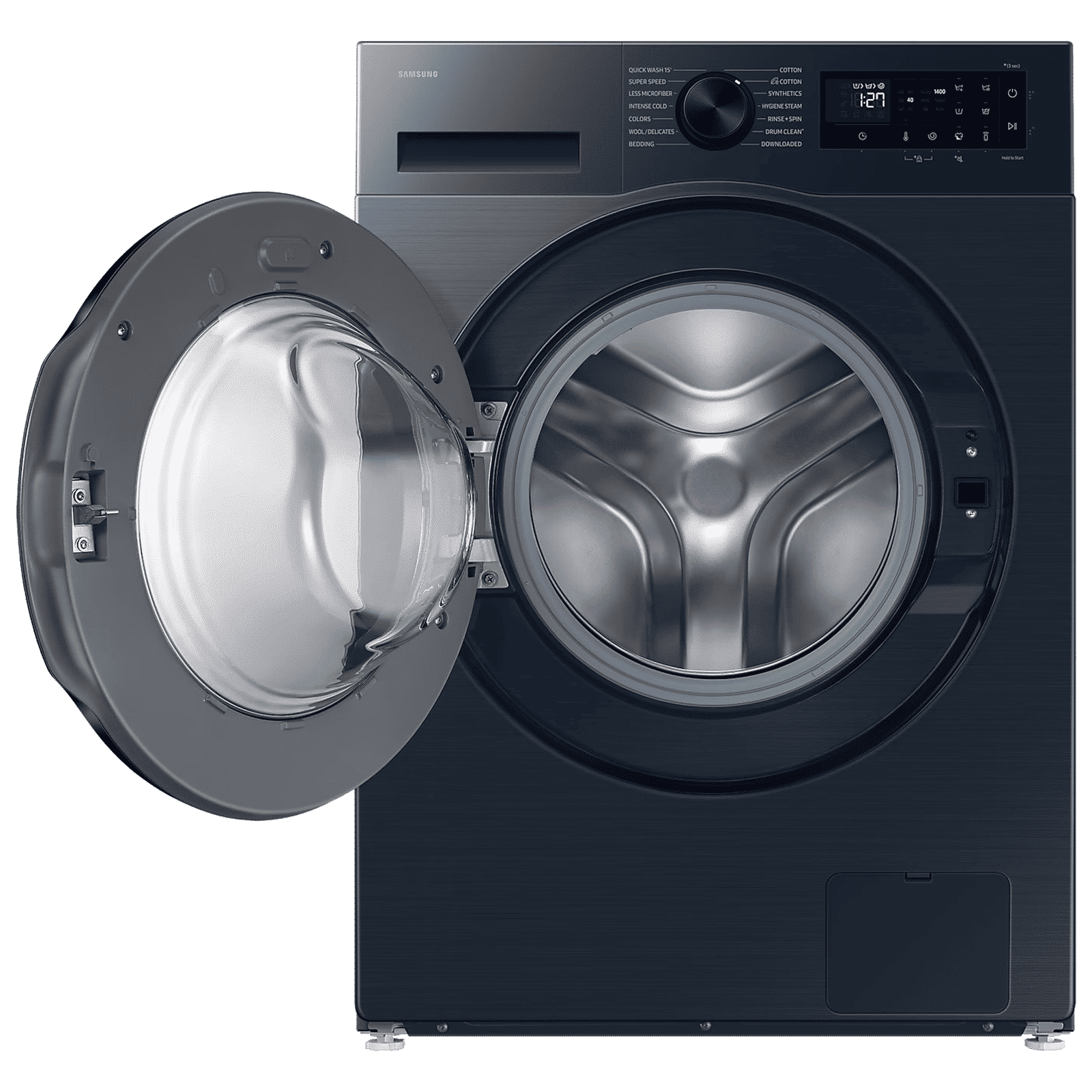 SAMSUNG 12 kg 5 Star Wi-Fi Inverter Fully Automatic Front Load Washing Machine (WW12DG5B24ABTL, AI Ecobubble, Navy)_6