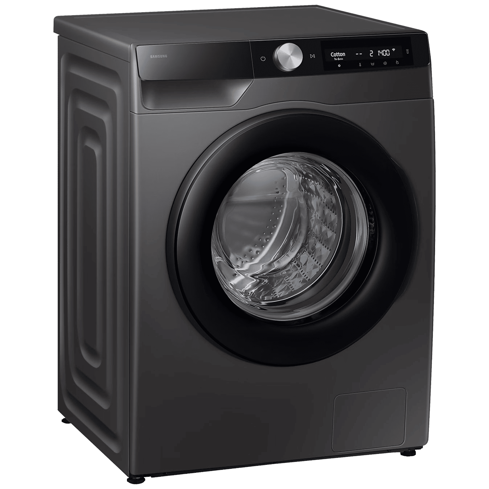 SAMSUNG 12 kg 5 Star Wi-Fi Inverter Fully Automatic Front Load Washing Machine (WW12DG6B24AXTL, AI Control, Inox)_5