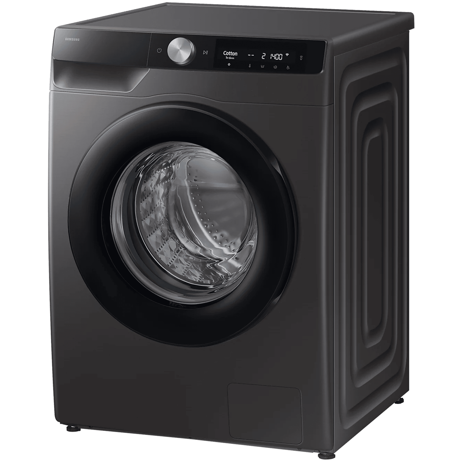 SAMSUNG 12 kg 5 Star Wi-Fi Inverter Fully Automatic Front Load Washing Machine (WW12DG6B24AXTL, AI Control, Inox)_6