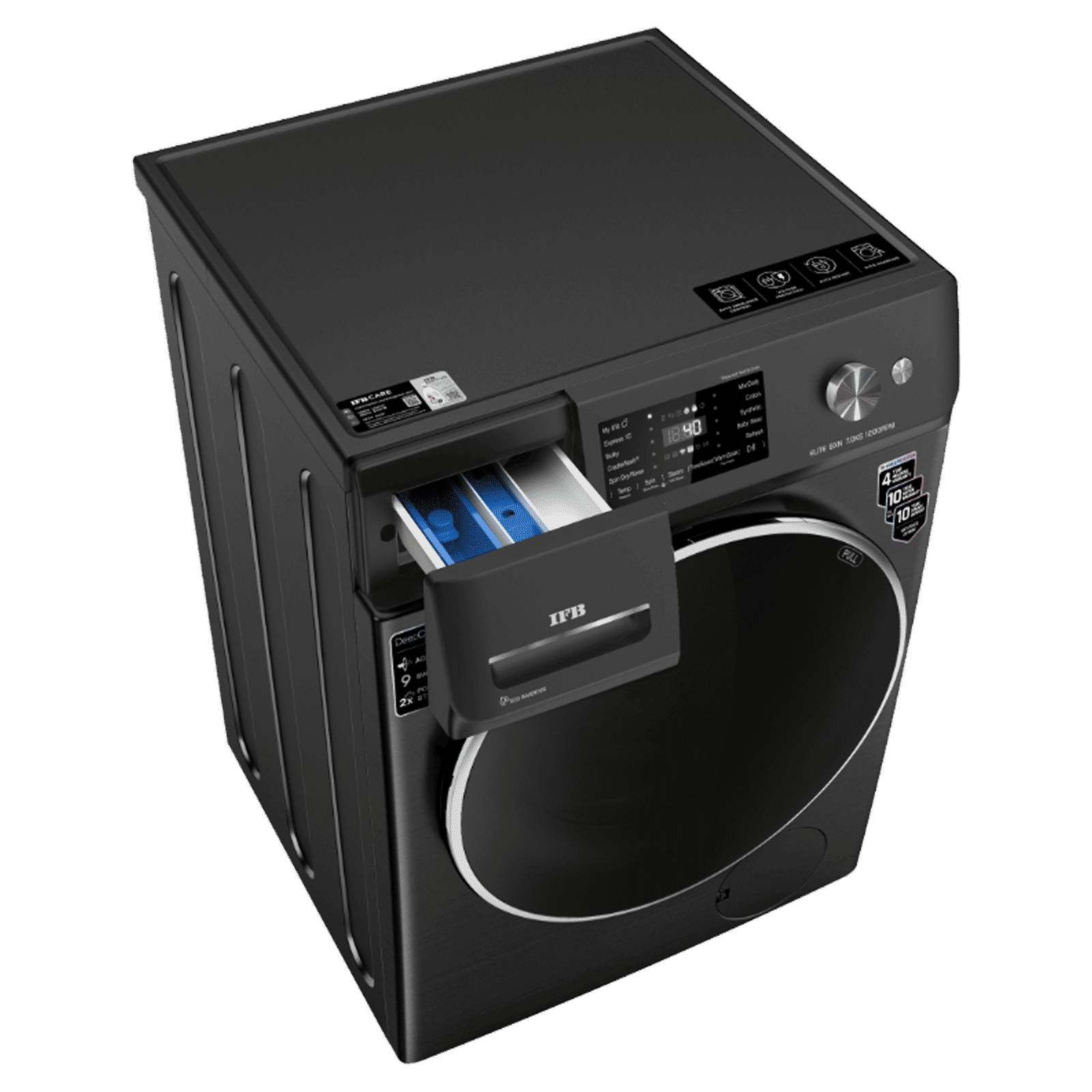 IFB 7 kg 5 Star Wi-Fi Fully Automatic Front Load Washing Machine (Elite BXN 7012HK, Eco Inverter Motor, Black Hairline) IFB 7 kg 5 Star Wi-Fi Fully Automatic Front Load Washing Machine (Elite BXN 7012HK, Eco Inverter Motor, Black Hairline)_7