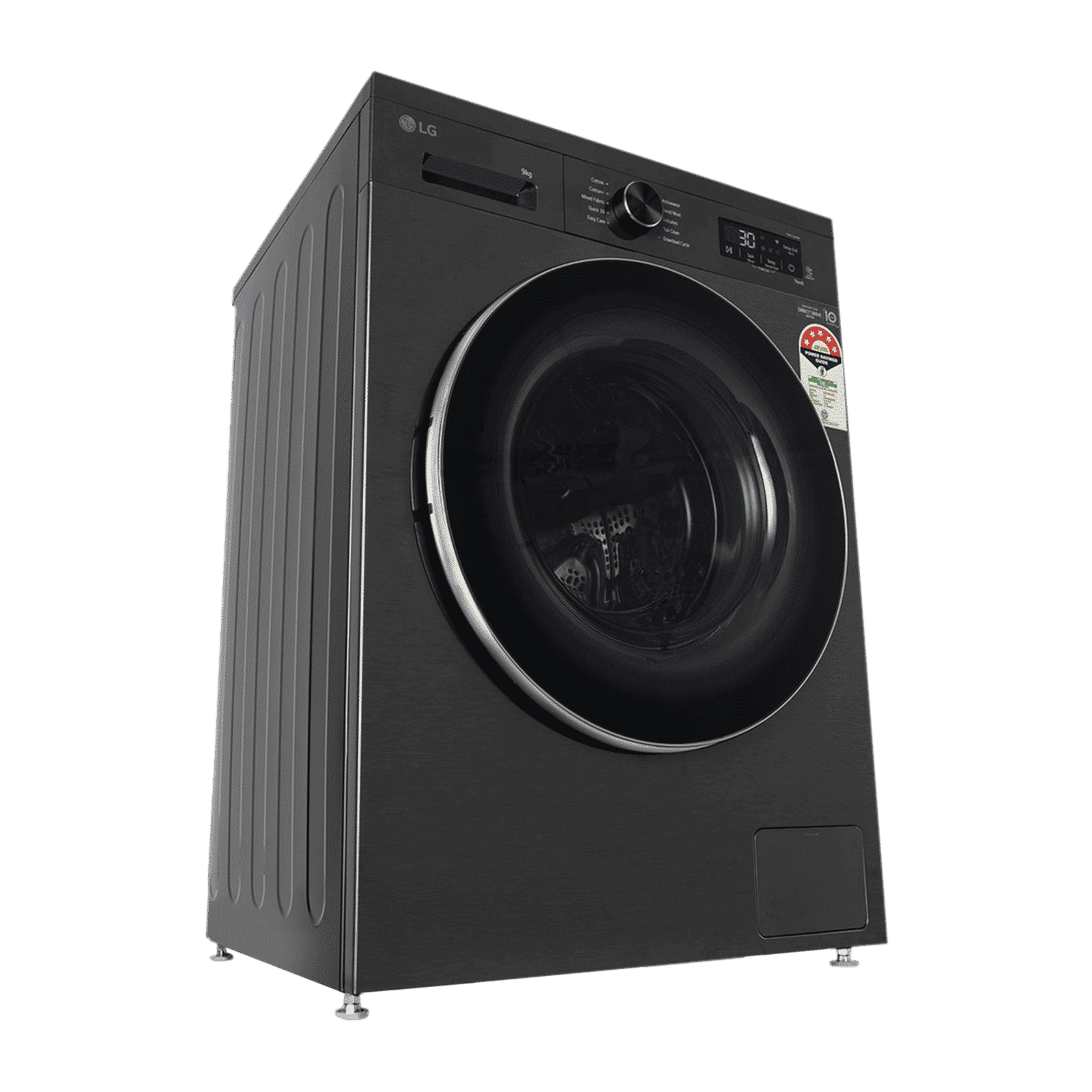 LG 9 kg 5 Star Wi-Fi Inverter Fully Automatic Front Load Washing Machine (FHB1209Z4B, Auto Restart, Platinum Black) LG 9 kg 5 Star Wi-Fi Inverter Fully Automatic Front Load Washing Machine (FHB1209Z4B, Auto Restart, Platinum Black)_9