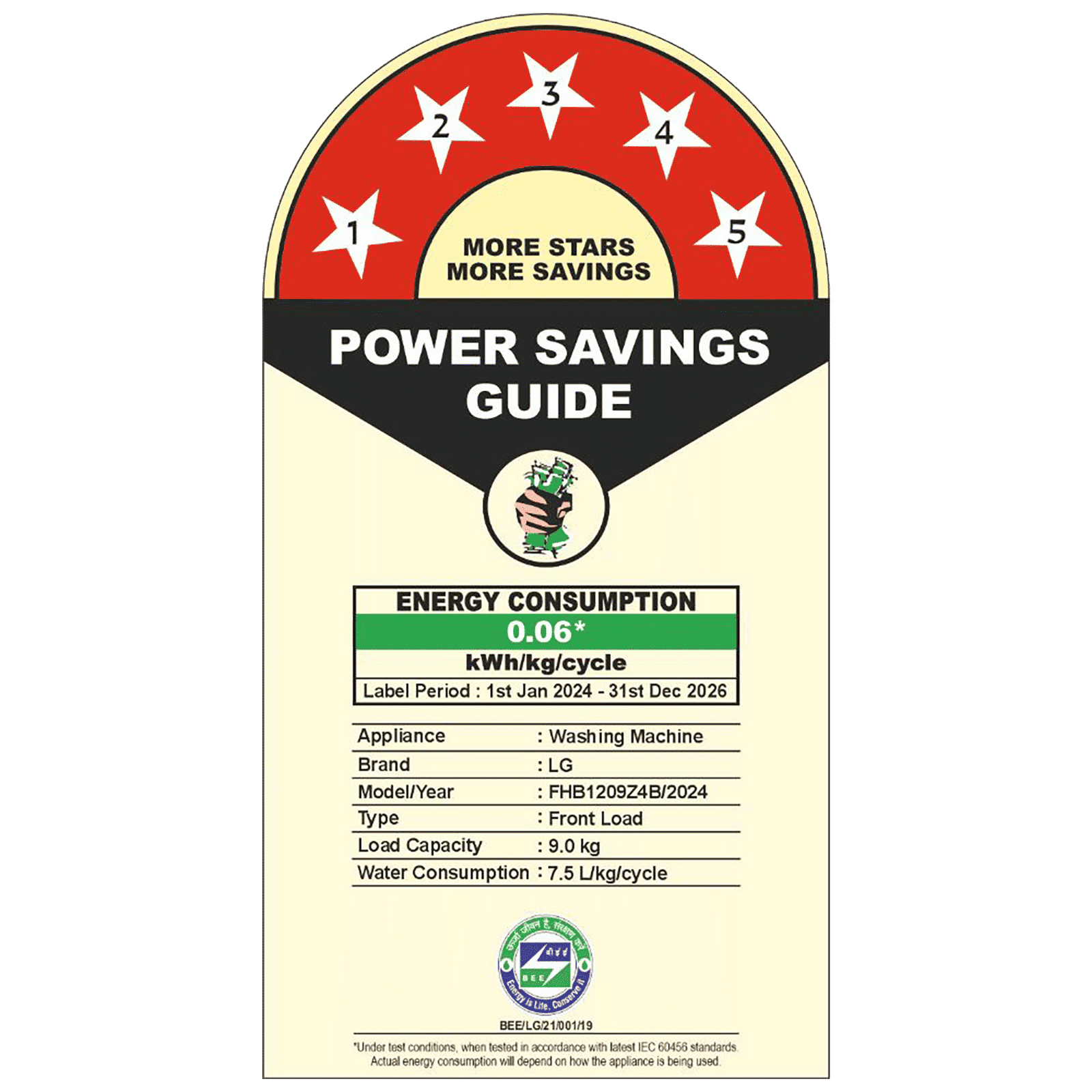 LG 9 kg 5 Star Wi-Fi Inverter Fully Automatic Front Load Washing Machine (FHB1209Z4B, Auto Restart, Platinum Black) LG 9 kg 5 Star Wi-Fi Inverter Fully Automatic Front Load Washing Machine (FHB1209Z4B, Auto Restart, Platinum Black)_11