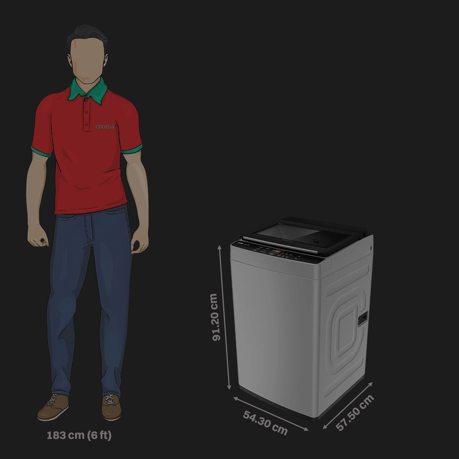 IFB 6.5 kg 5 Star Fully Automatic Top Load Washing Machine (TL650MG1, Powered By AI, Medium Grey) IFB 6.5 kg 5 Star Fully Automatic Top Load Washing Machine (TL650MG1, Powered By AI, Medium Grey)_3