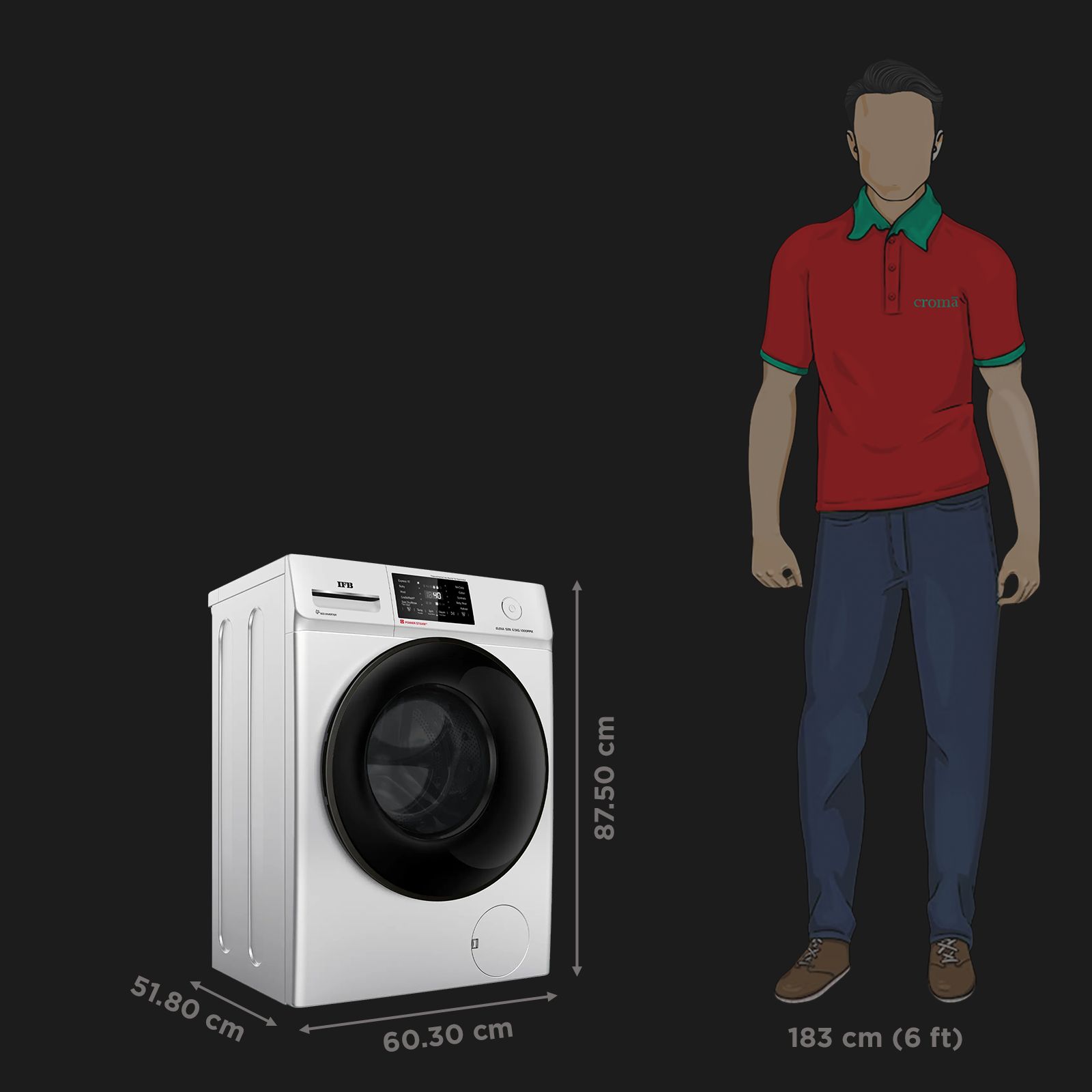 IFB 6.5 kg 5 Star Inverter Fully Automatic Front Load Washing Machine (Elena SXN 6510, Eco Inverter Motor, Rich Silver) IFB 6.5 kg 5 Star Inverter Fully Automatic Front Load Washing Machine (Elena SXN 6510, Eco Inverter Motor, Rich Silver)_3