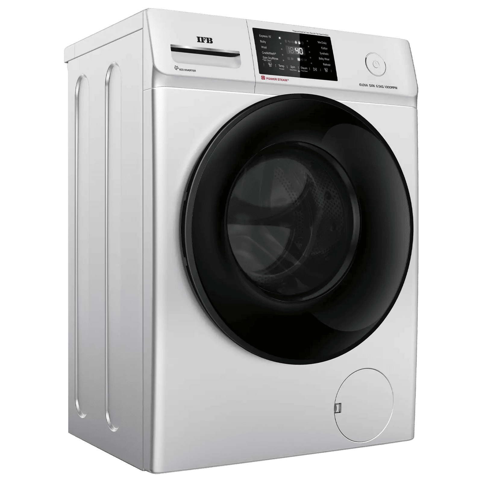 IFB 6.5 kg 5 Star Inverter Fully Automatic Front Load Washing Machine (Elena SXN 6510, Eco Inverter Motor, Rich Silver) IFB 6.5 kg 5 Star Inverter Fully Automatic Front Load Washing Machine (Elena SXN 6510, Eco Inverter Motor, Rich Silver)_4