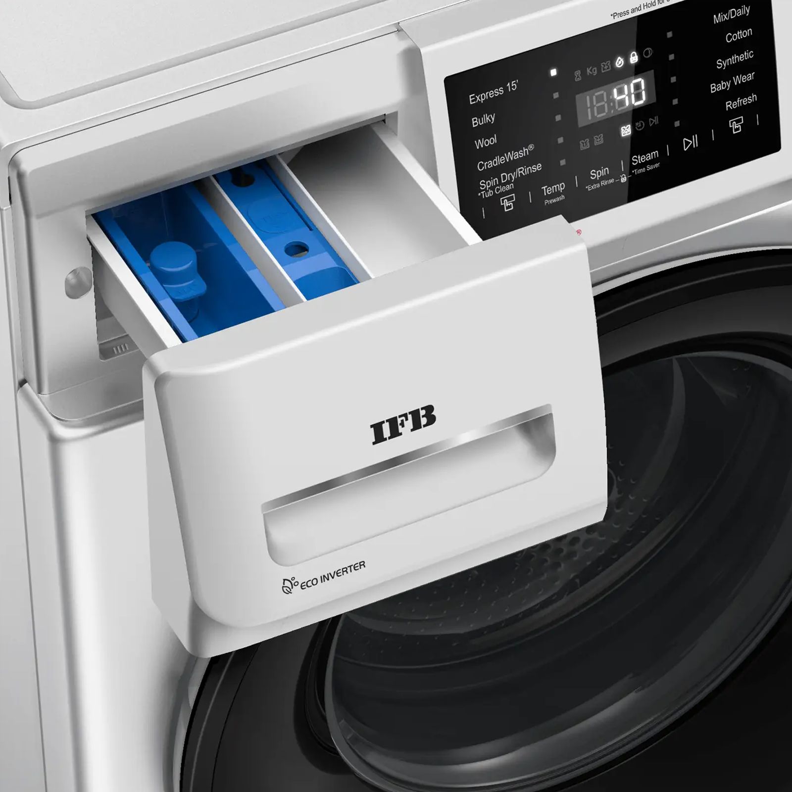 IFB 6.5 kg 5 Star Inverter Fully Automatic Front Load Washing Machine (Elena SXN 6510, Eco Inverter Motor, Rich Silver) IFB 6.5 kg 5 Star Inverter Fully Automatic Front Load Washing Machine (Elena SXN 6510, Eco Inverter Motor, Rich Silver)_6