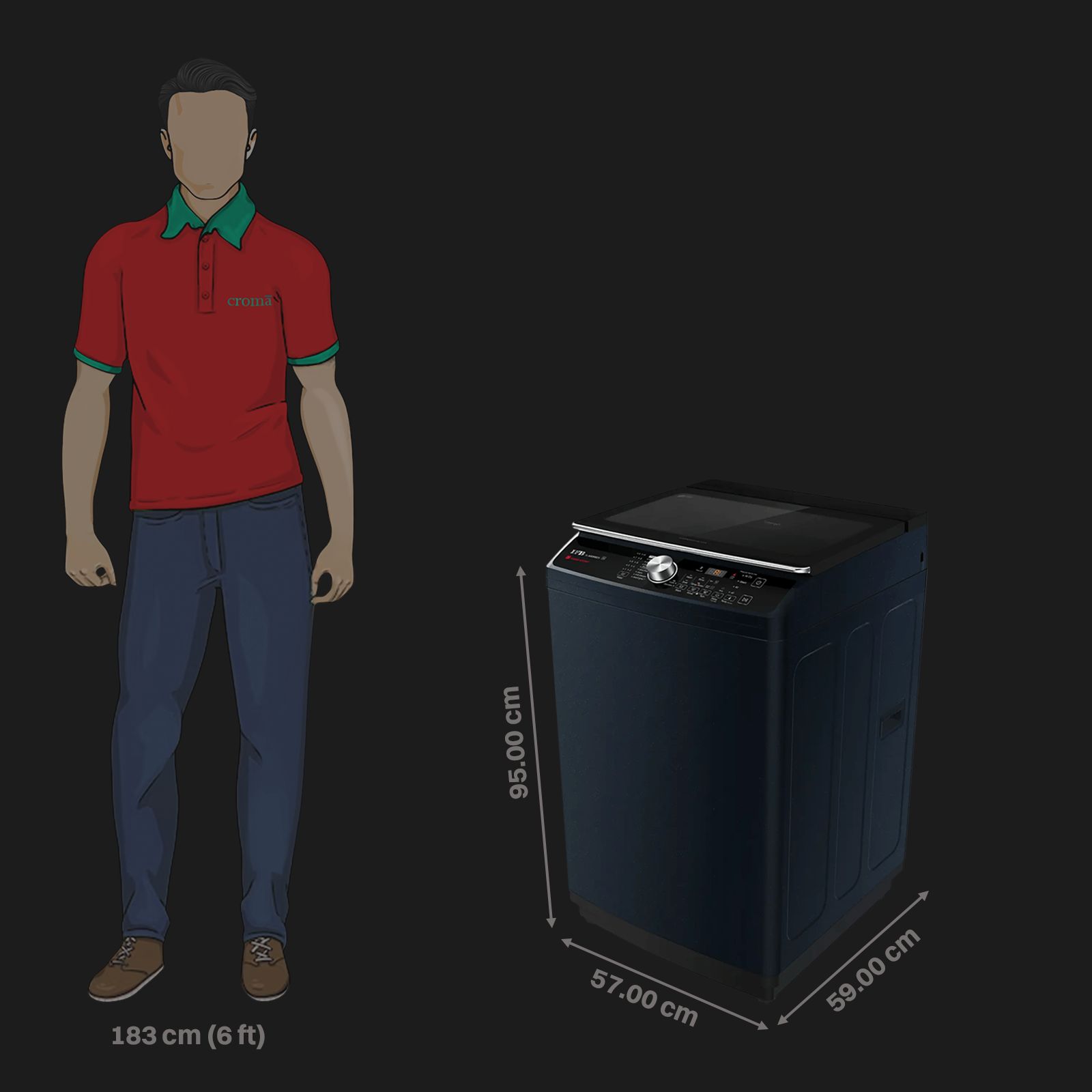 IFB 9 kg 5 Star Fully Automatic Top Load Washing Machine (TL900RB2S, Triadic Pulsator, Royal Blue)_3