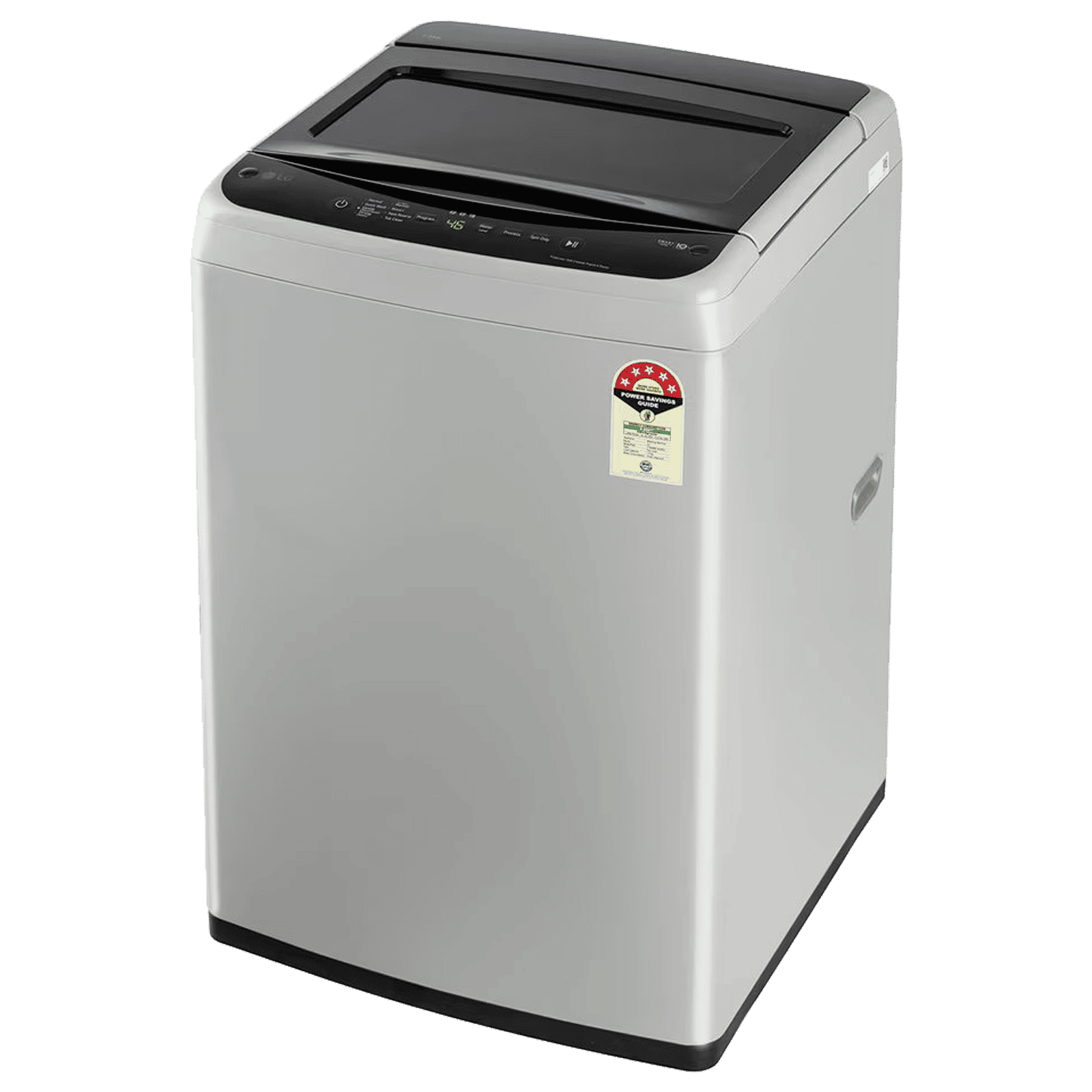 LG 7.5 kg 5 Star Inverter Fully Automatic Top Load Washing Machine (T75VBSF1Z, Smart Inverter Motor, Middle Free Silver)_6