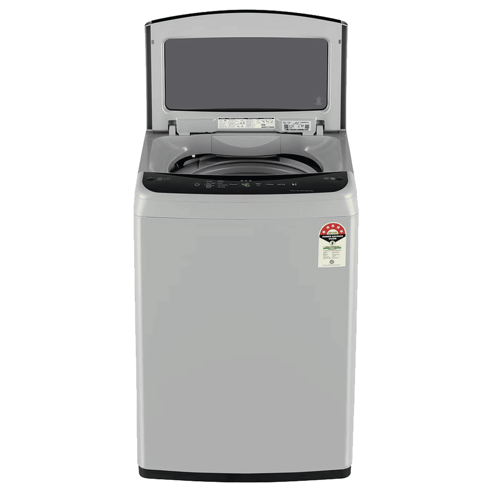 LG 7.5 kg 5 Star Inverter Fully Automatic Top Load Washing Machine (T75VBSF1Z, Smart Inverter Motor, Middle Free Silver)_8