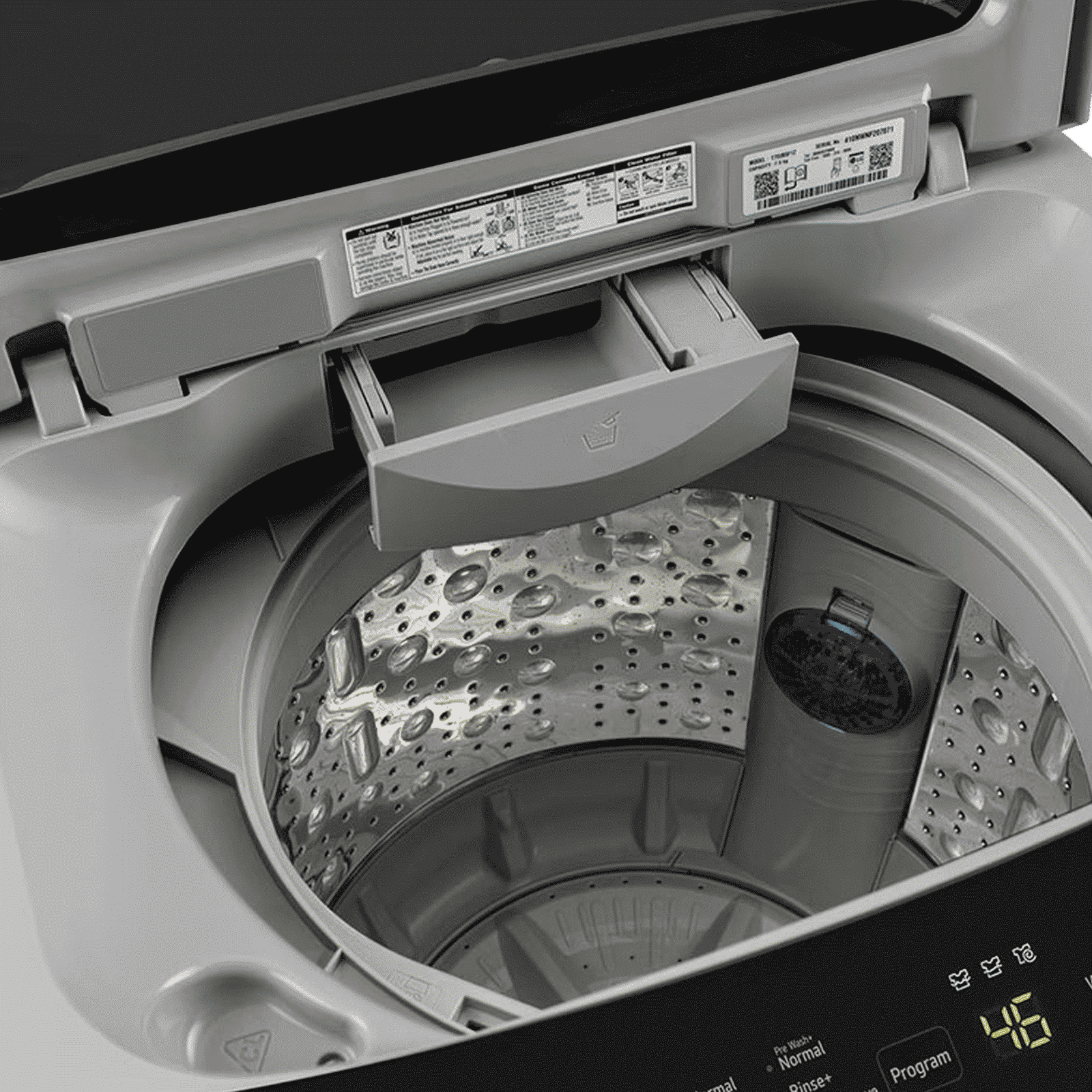 LG 7.5 kg 5 Star Inverter Fully Automatic Top Load Washing Machine (T75VBSF1Z, Smart Inverter Motor, Middle Free Silver)_9