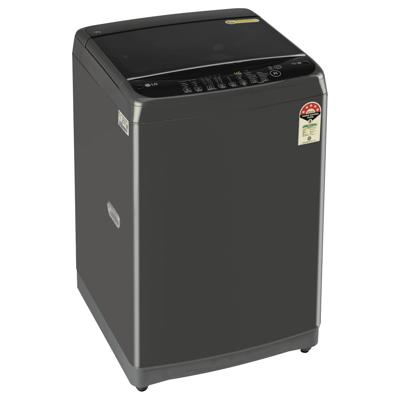 LG 12 kg 5 Star Inverter Fully Automatic Top Load Washing Machine (T12SJMB1Z, Smart Inverter Motor, Middle Black)_5