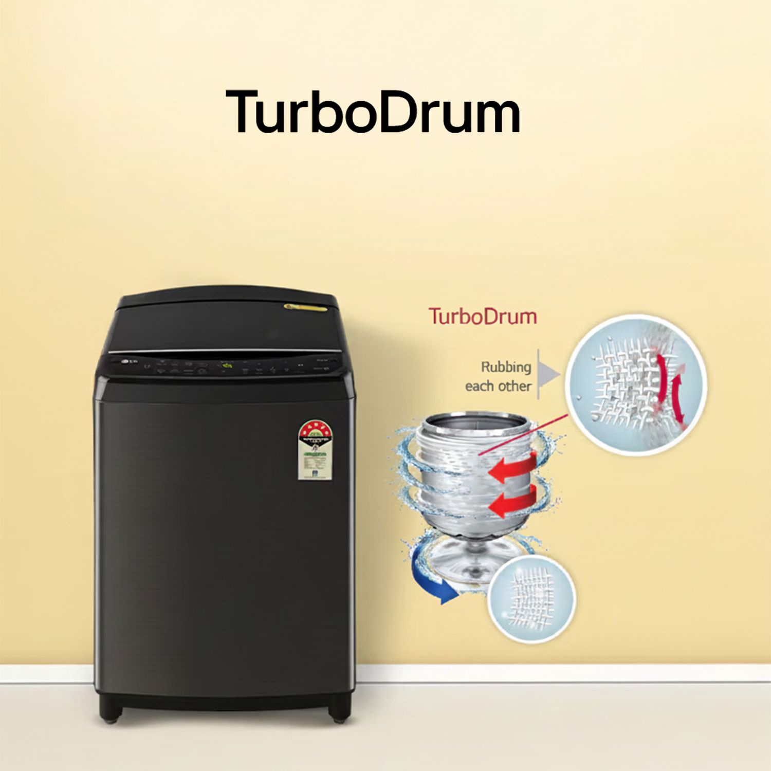 LG 8 kg 5 Star Inverter Fully Automatic Top Load Washing Machine (T80VBMB1Z, Smart Inverter Motor, Middle Black)_12