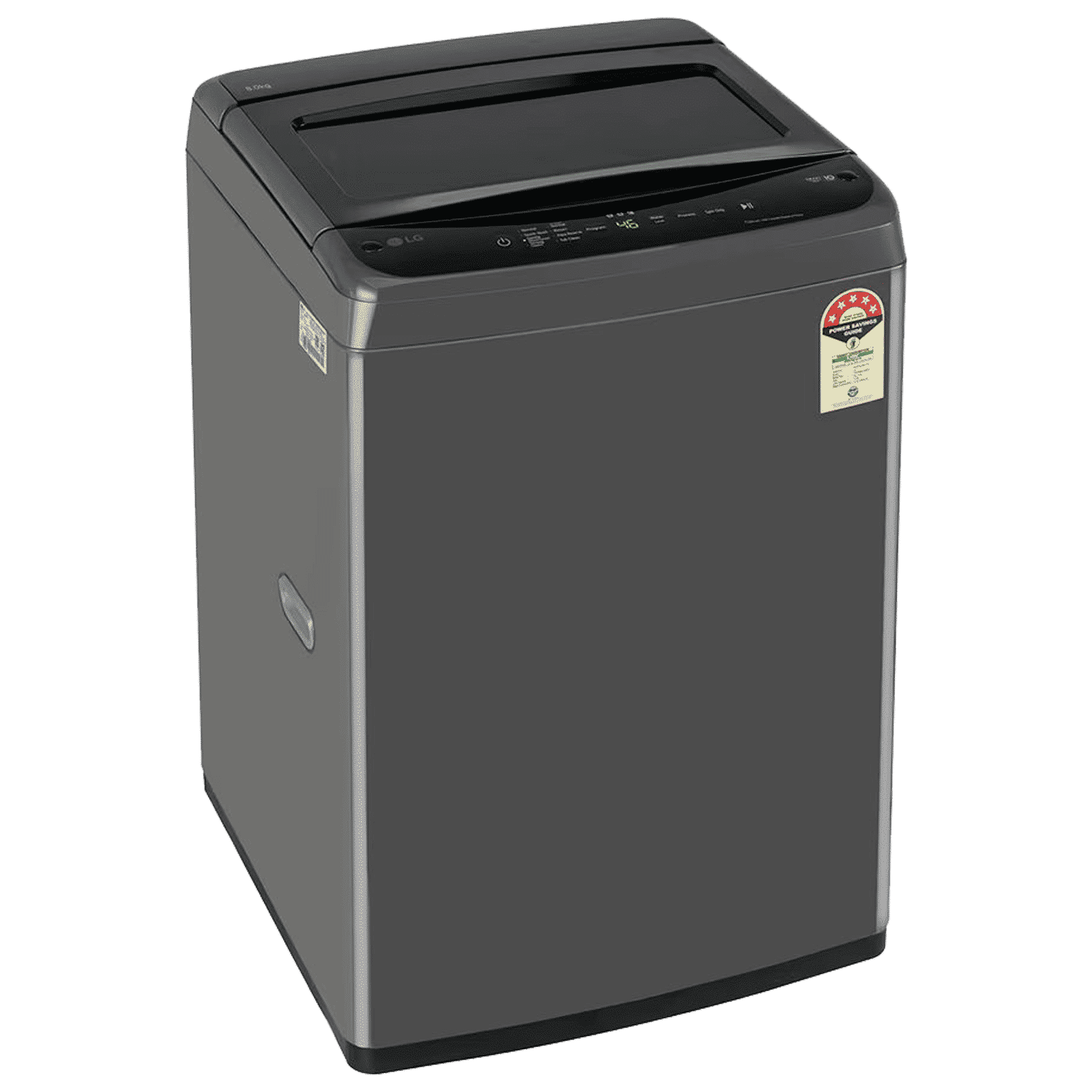 LG 8 kg 5 Star Inverter Fully Automatic Top Load Washing Machine (T80VBMB1Z, Smart Inverter Motor, Middle Black)_5