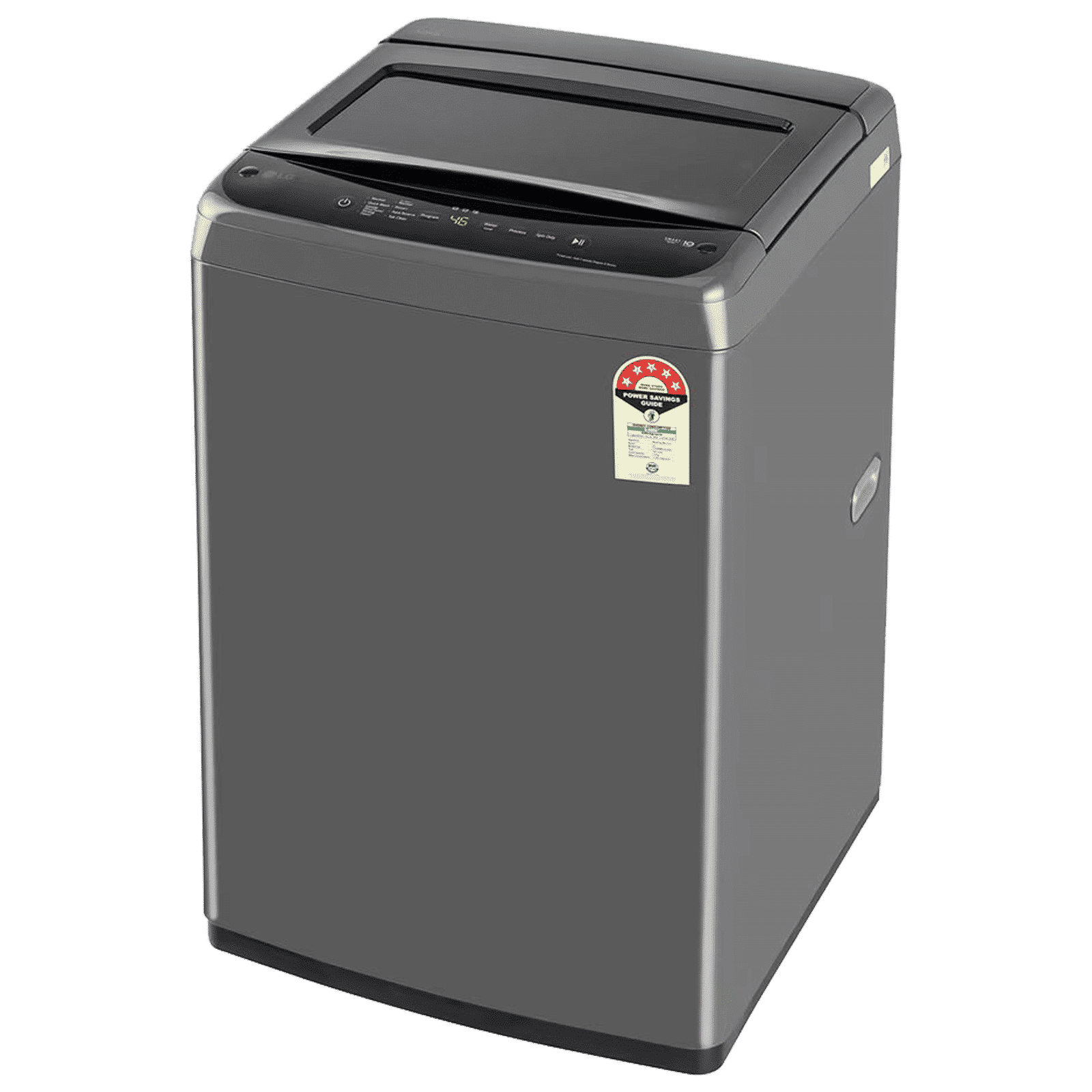 LG 8 kg 5 Star Inverter Fully Automatic Top Load Washing Machine (T80VBMB1Z, Smart Inverter Motor, Middle Black)_6
