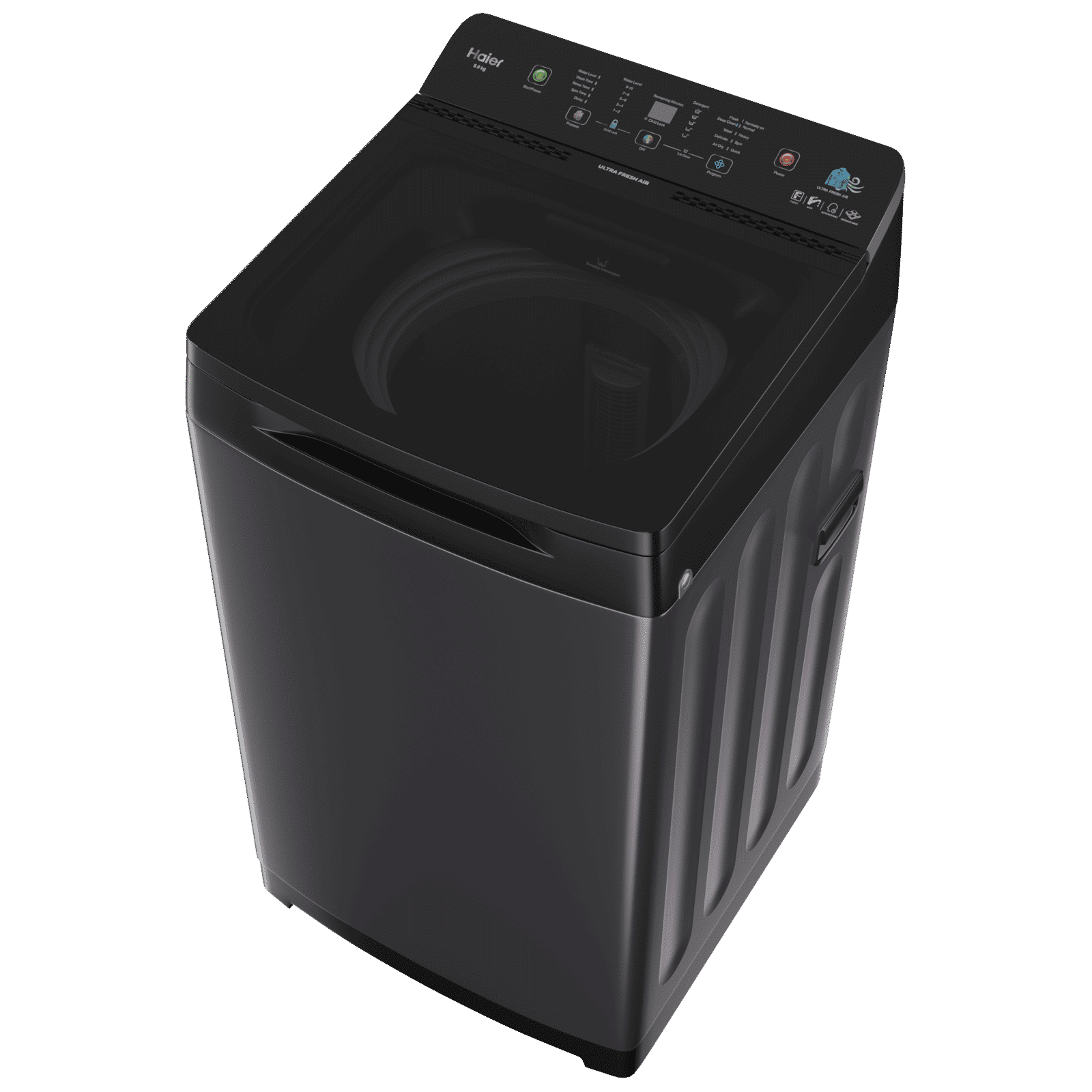 Haier 9 kg 5 Star Fully Automatic Top Load Washing Machine (HWM90-688S8, Pillow Drum, Dark Jade)_7