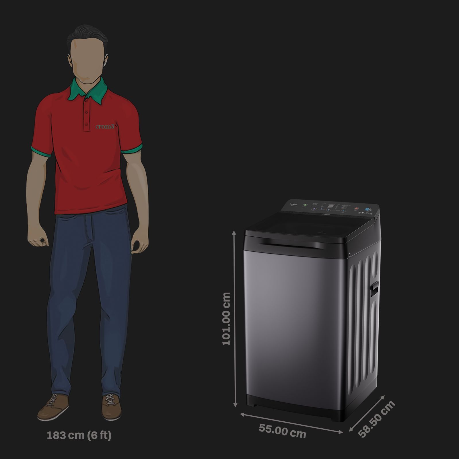 Haier 8 kg 5 Star Fully Automatic Top Load Washing Machine (688, HWM80-688S8, Ultra Fresh Air, Dark jade)_2