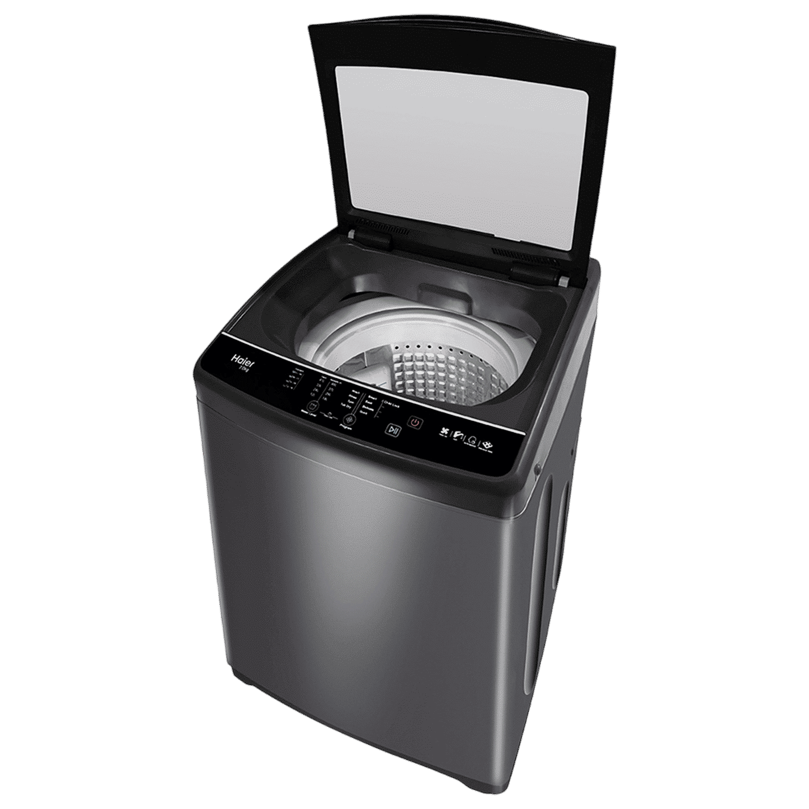 Haier 8 kg 5 Star Fully Automatic Top Load Washing Machine (HWM80-316BK, Oceanus Wave Drum, Dark Jade Silver) Haier 8 kg 5 Star Fully Automatic Top Load Washing Machine (HWM80-316BK, Oceanus Wave Drum, Dark Jade Silver)_8