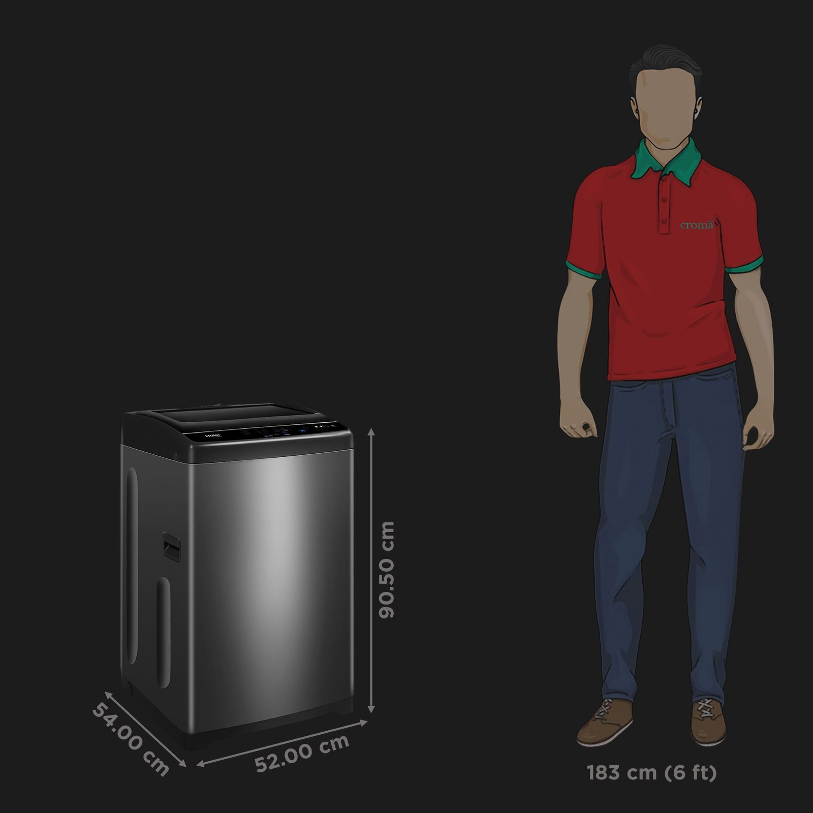 Haier 6.5 kg 5 Star Fully Automatic Top Load Washing Machine (HWM65-306S8, Ultra Fresh Air, Dark Jade Silver)_3