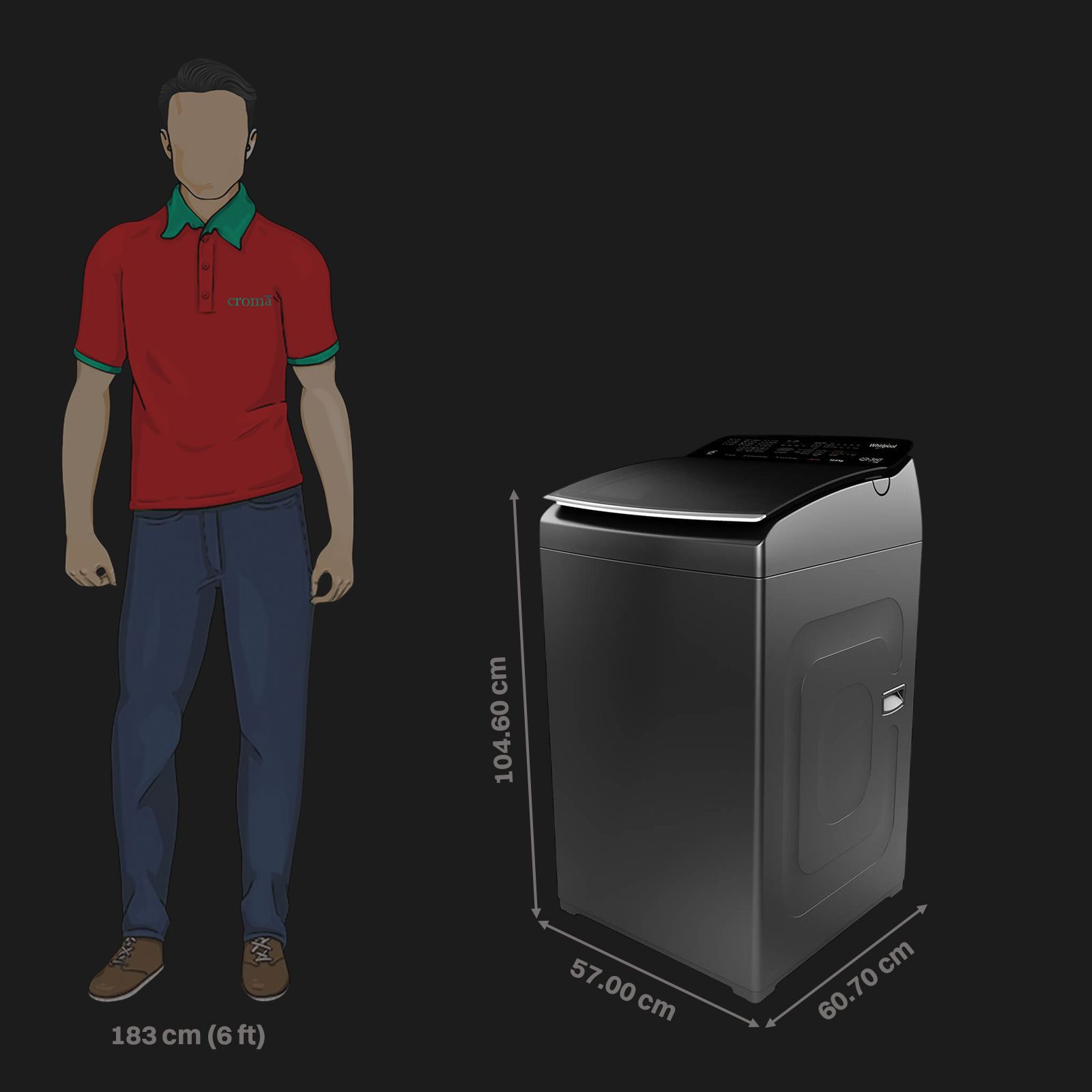 Whirlpool 10 kg 5 Star Fully Automatic Top Load Washing Machine (360 BW Pro H, 31688, In-built Heater, Graphite) Whirlpool 10 kg 5 Star Fully Automatic Top Load Washing Machine (360 BW Pro H, 31688, In-built Heater, Graphite)_2