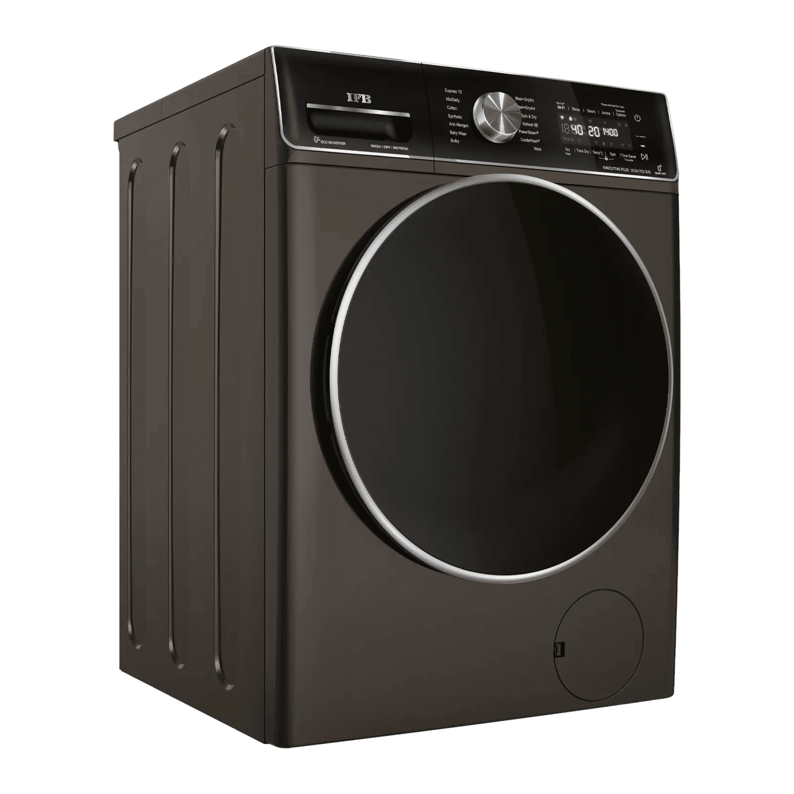 IFB 10/7 kg Inverter Fully Automatic Front Load Washer Dryer (Executive Plus ZXM, AI Technology, Mocha) IFB 10/7 kg Inverter Fully Automatic Front Load Washer Dryer (Executive Plus ZXM, AI Technology, Mocha)_6