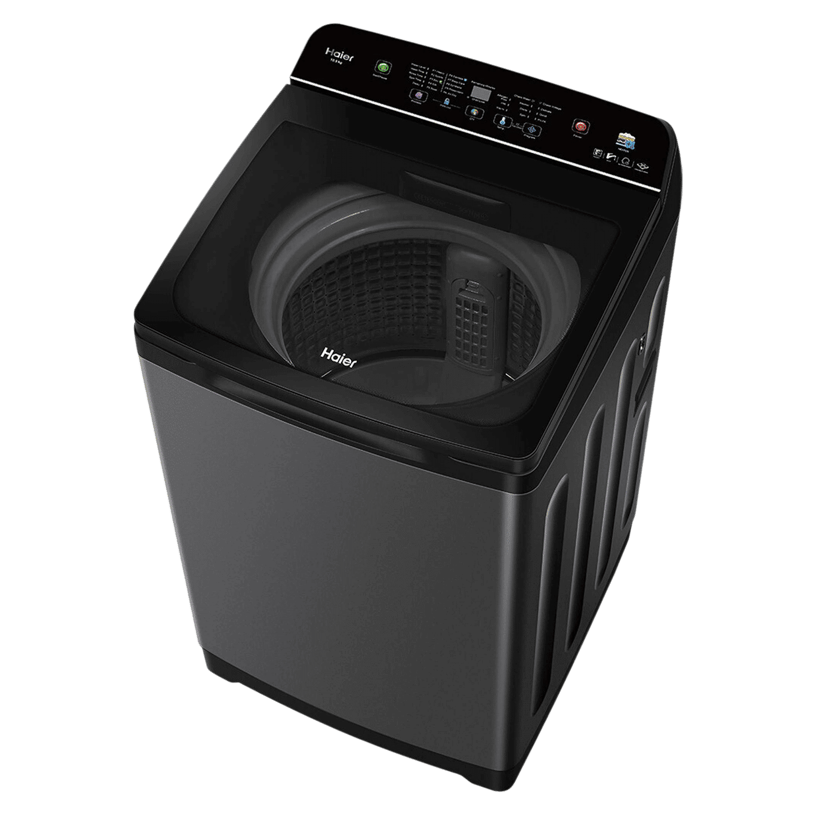 Haier 10.5 kg 5 Star Fully Automatic Top Load Washing Machine (Heater 688, HWM105-H688BK, In Built Heater, Black)_9