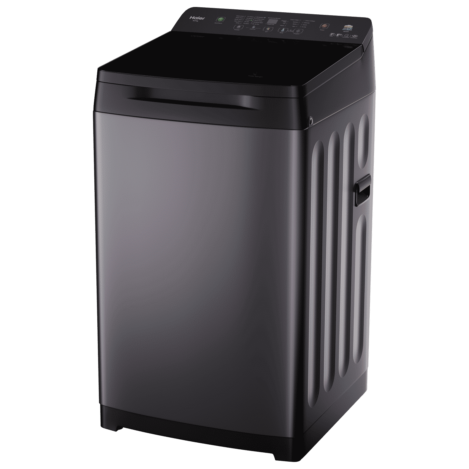 Haier 10.5 kg 5 Star Fully Automatic Top Load Washing Machine (Heater 688, HWM105-H688BK, In Built Heater, Black)_5