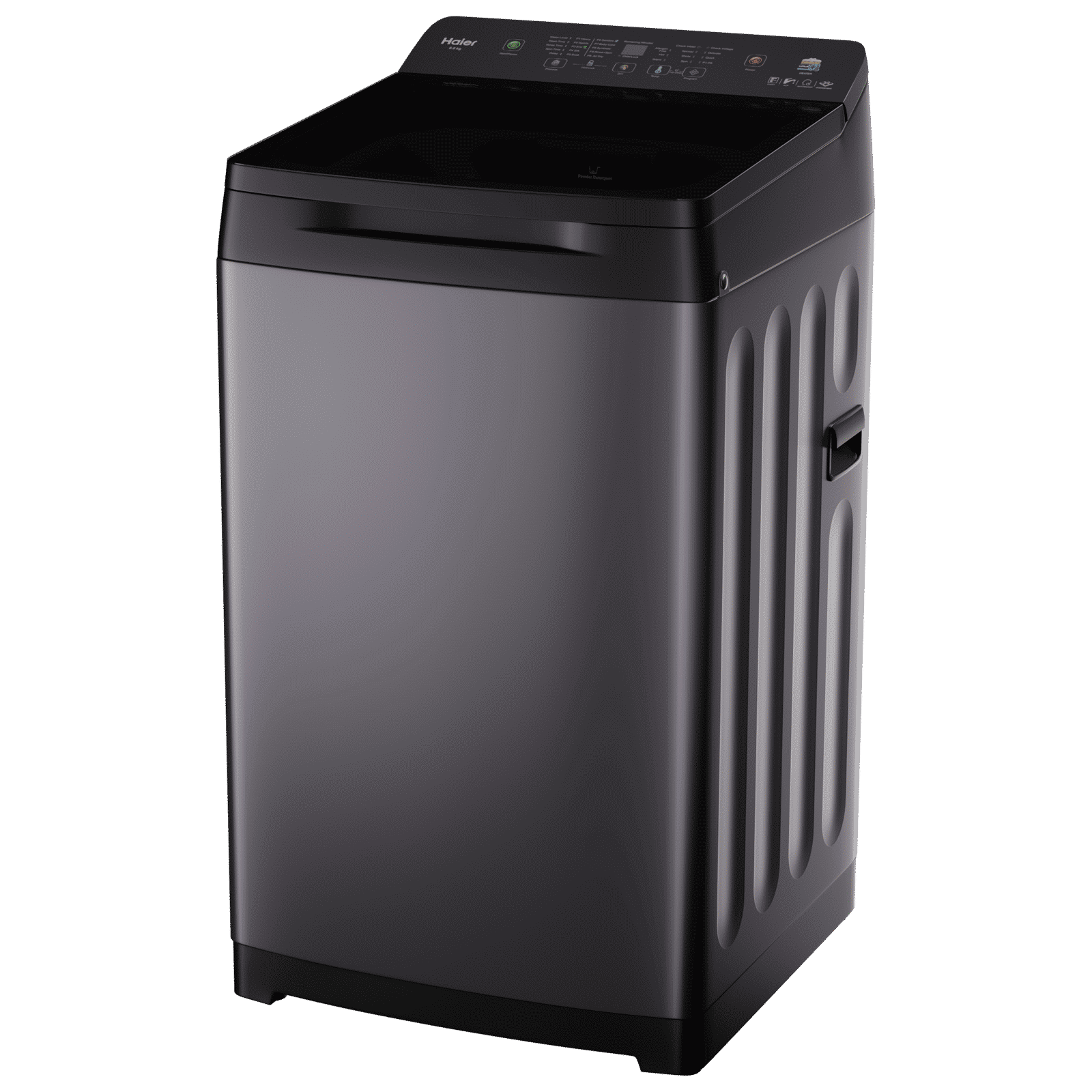 Haier 10.5 kg 5 Star Fully Automatic Top Load Washing Machine (Heater 688, HWM105-H688BK, In Built Heater, Black)_5