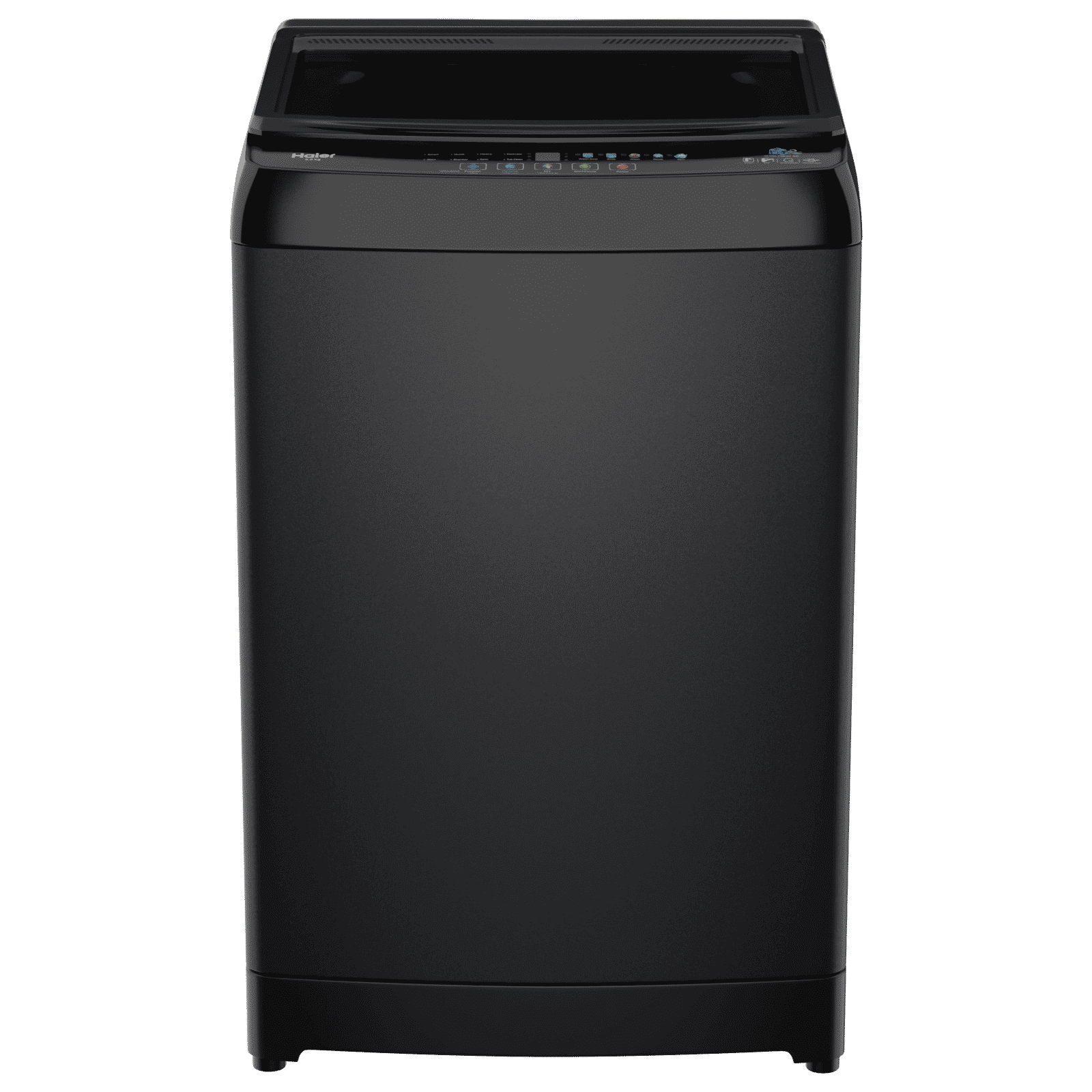 Haier 10.5 kg 5 Star Fully Automatic Top Load Washing Machine (HWM105-316BK, Pillow Drum, Black)_1