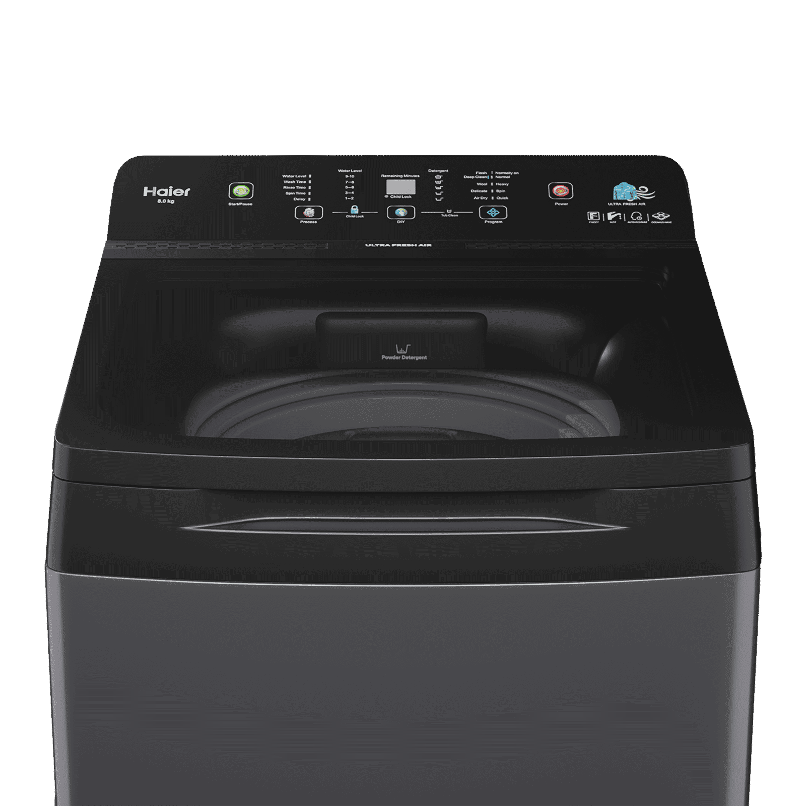 Haier 9 Kg 5 Star Fully Automatic Top Load Washing Machine (AST 688, HSW90-688ES8,  Anti-Scale Technology, Dark jade)_4