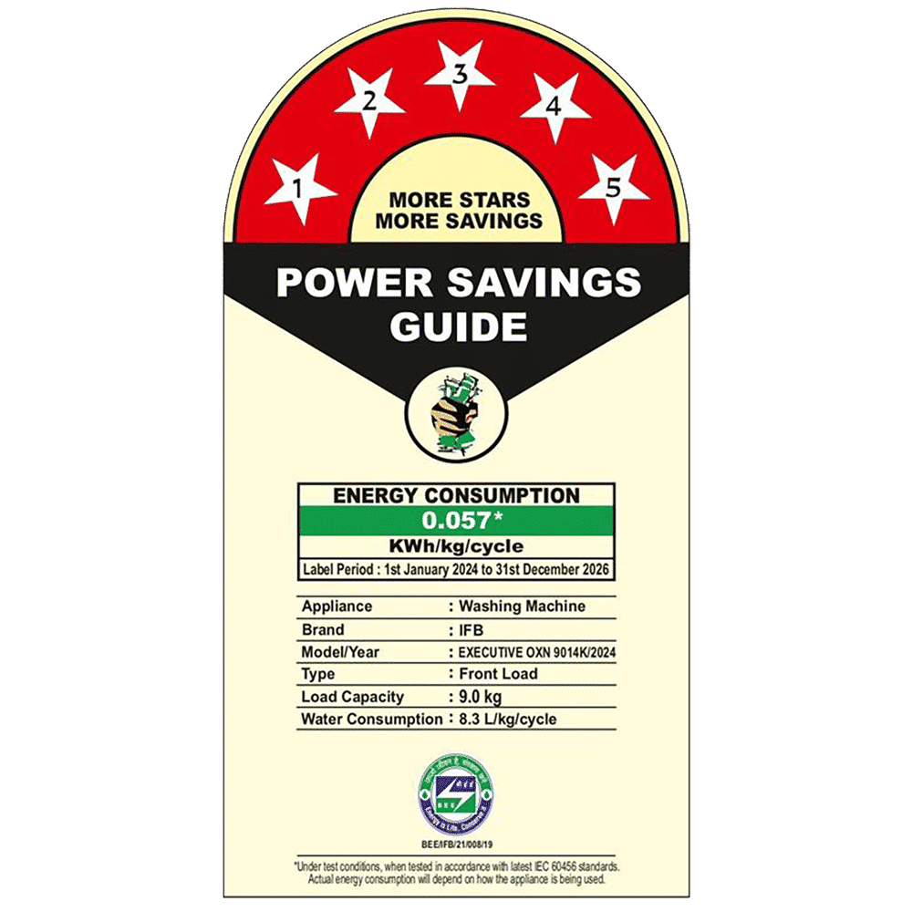 IFB 9 kg 5 Star Wi-Fi Inverter Fully Automatic Front Load Washing Machine (Executive OXN 9014K, AI Technology, Onyx Grey)_8