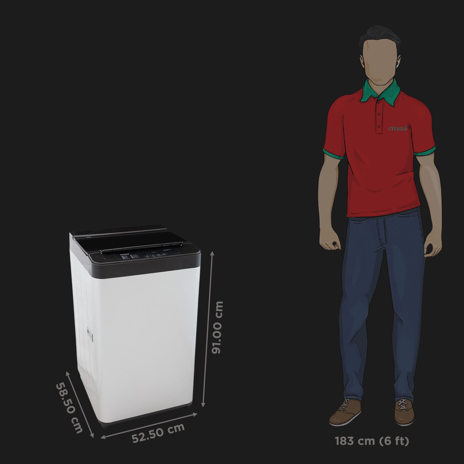 Panasonic 7 kg 5 Star Fully Automatic Top Load Washing Machine (C3 Series, NA-F70C3LRB, Active Foam System, Sizzling Silver) Panasonic 7 kg 5 Star Fully Automatic Top Load Washing Machine (C3 Series, NA-F70C3LRB, Active Foam System, Sizzling Silver)_2