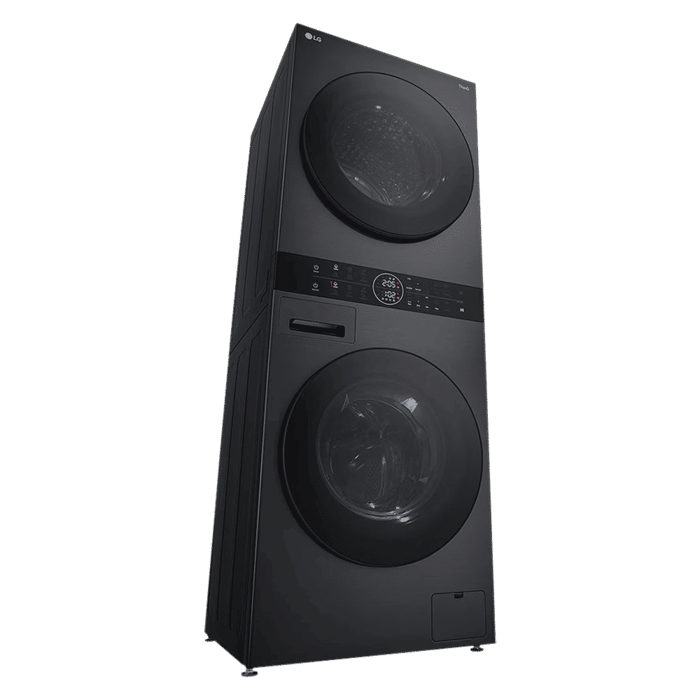 LG 13/10 kg 5 Star Wi-Fi Inverter Fully Automatic Front Load Washer Dryer (WashTower, FWT1310PB.APBQEIL, 6 Motion DD, Platinum Black) LG 13/10 kg 5 Star Wi-Fi Inverter Fully Automatic Front Load Washer Dryer (WashTower, FWT1310PB.APBQEIL, 6 Motion DD, Platinum Black)_13