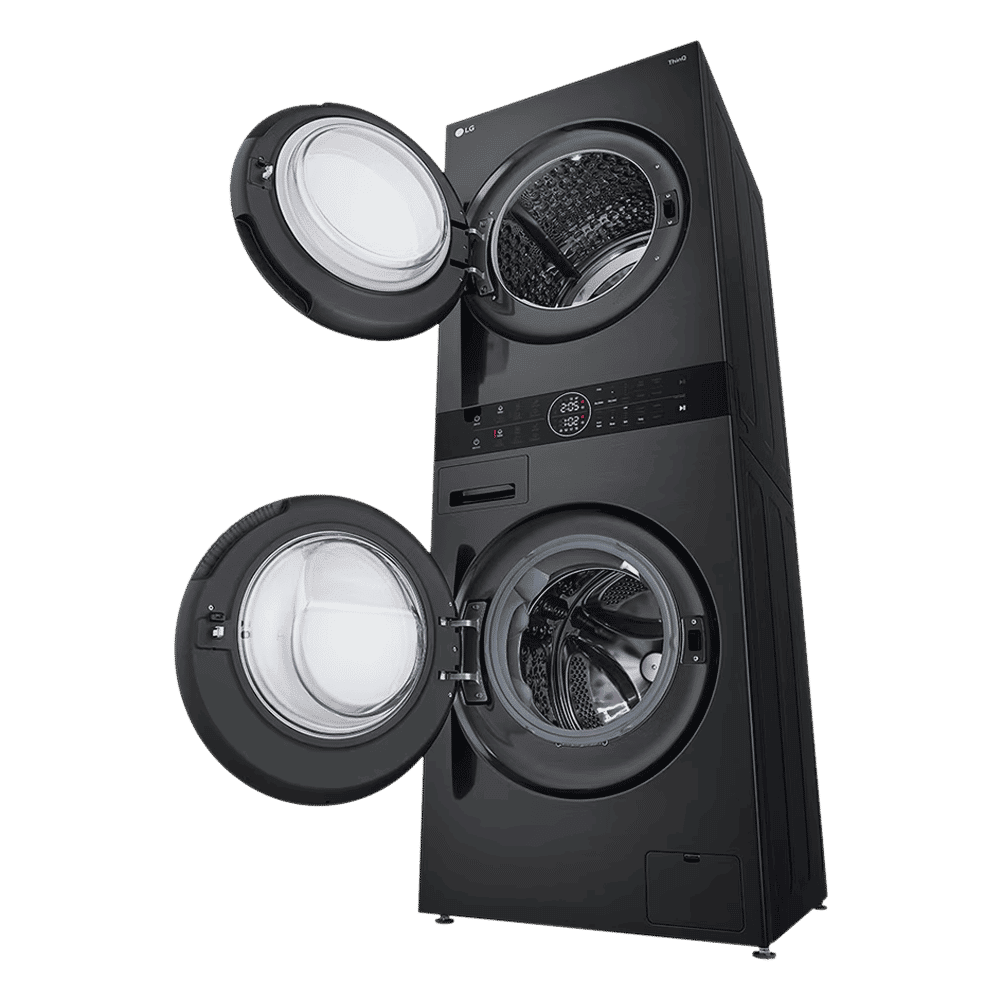 LG 13/10 kg 5 Star Wi-Fi Inverter Fully Automatic Front Load Washer Dryer (WashTower, FWT1310PB.APBQEIL, 6 Motion DD, Platinum Black) LG 13/10 kg 5 Star Wi-Fi Inverter Fully Automatic Front Load Washer Dryer (WashTower, FWT1310PB.APBQEIL, 6 Motion DD, Platinum Black)_14