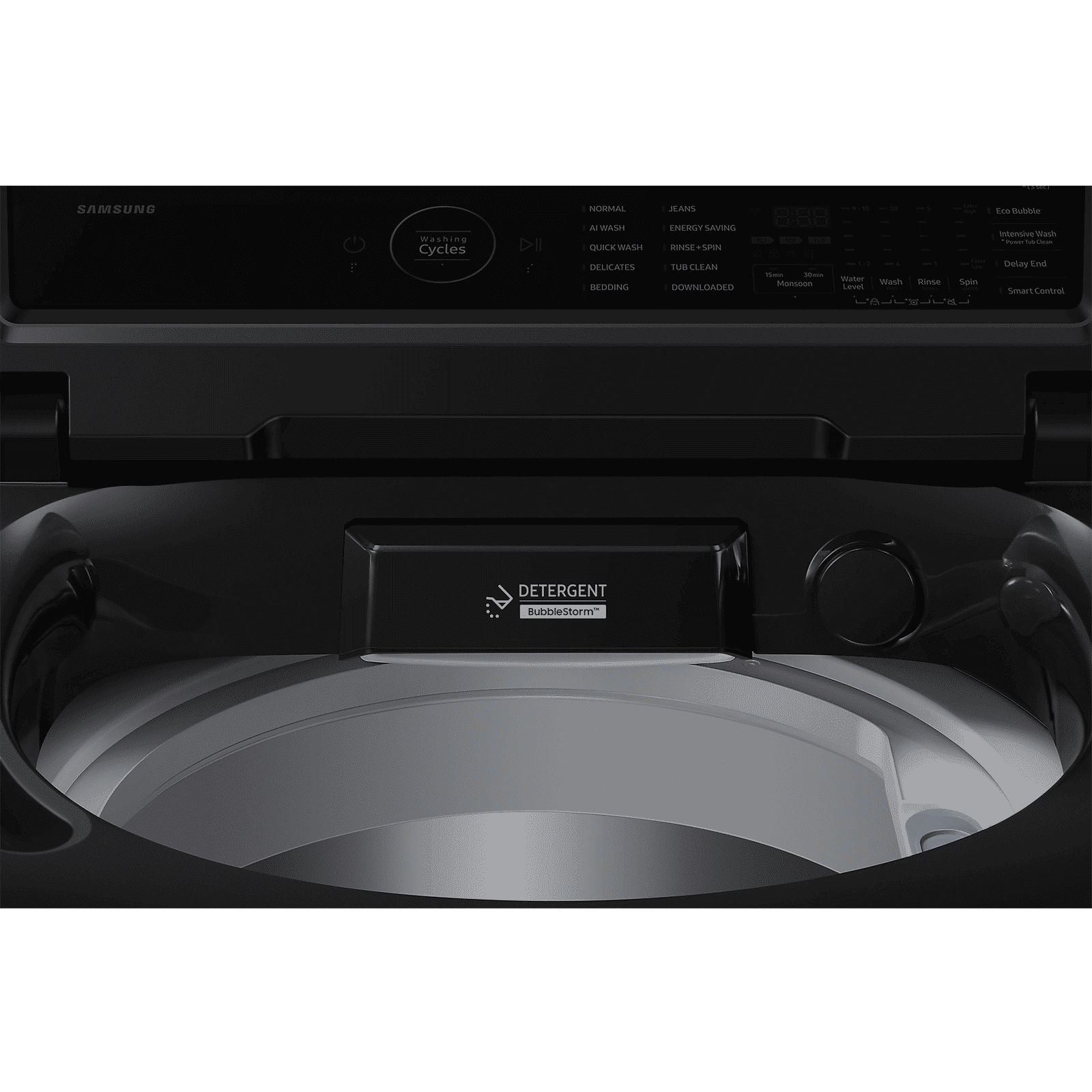 SAMSUNG 10 kg 5 Star Wi-Fi Inverter Fully Automatic Top Load Washing Machine (WA80F10E2CTL, AI VRT+ Technology, Deep Charcoal) SAMSUNG 10 kg 5 Star Wi-Fi Inverter Fully Automatic Top Load Washing Machine (WA80F10E2CTL, AI VRT+ Technology, Deep Charcoal)_9