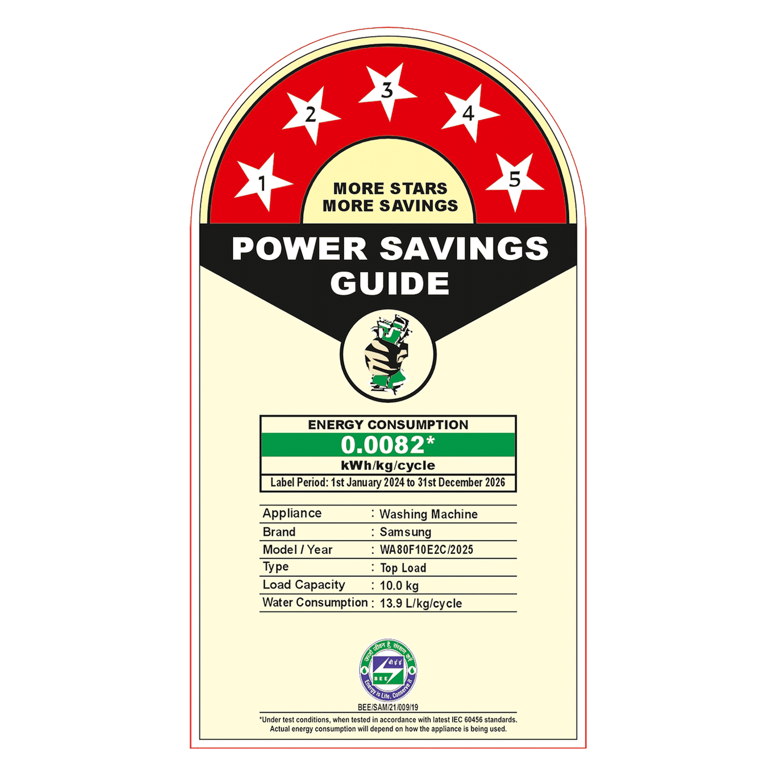 SAMSUNG 10 kg 5 Star Wi-Fi Inverter Fully Automatic Top Load Washing Machine (WA80F10E2CTL, AI VRT+ Technology, Deep Charcoal)_4