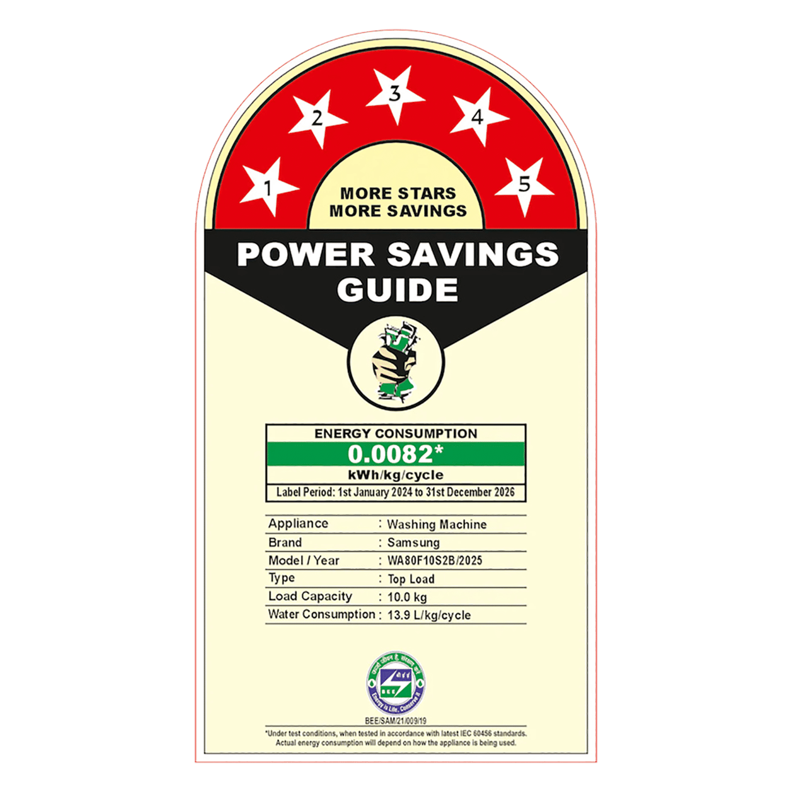 SAMSUNG 10 kg 5 Star Wi-Fi Inverter Fully Automatic Top Load Washing Machine (WA80F10S2BTL, AI VRT+ Technology, Black Caviar)_12