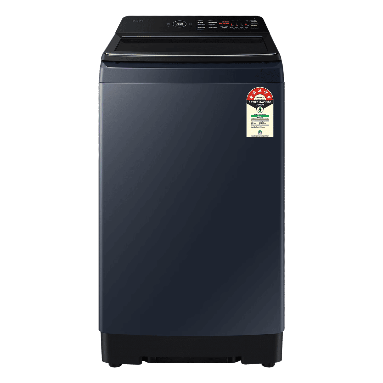 SAMSUNG 10 kg 5 Star Wi-Fi Inverter Fully Automatic Top Load Washing Machine (WA80F10B3NTL, AI VRT+ Technology, Brushed Navy)_1